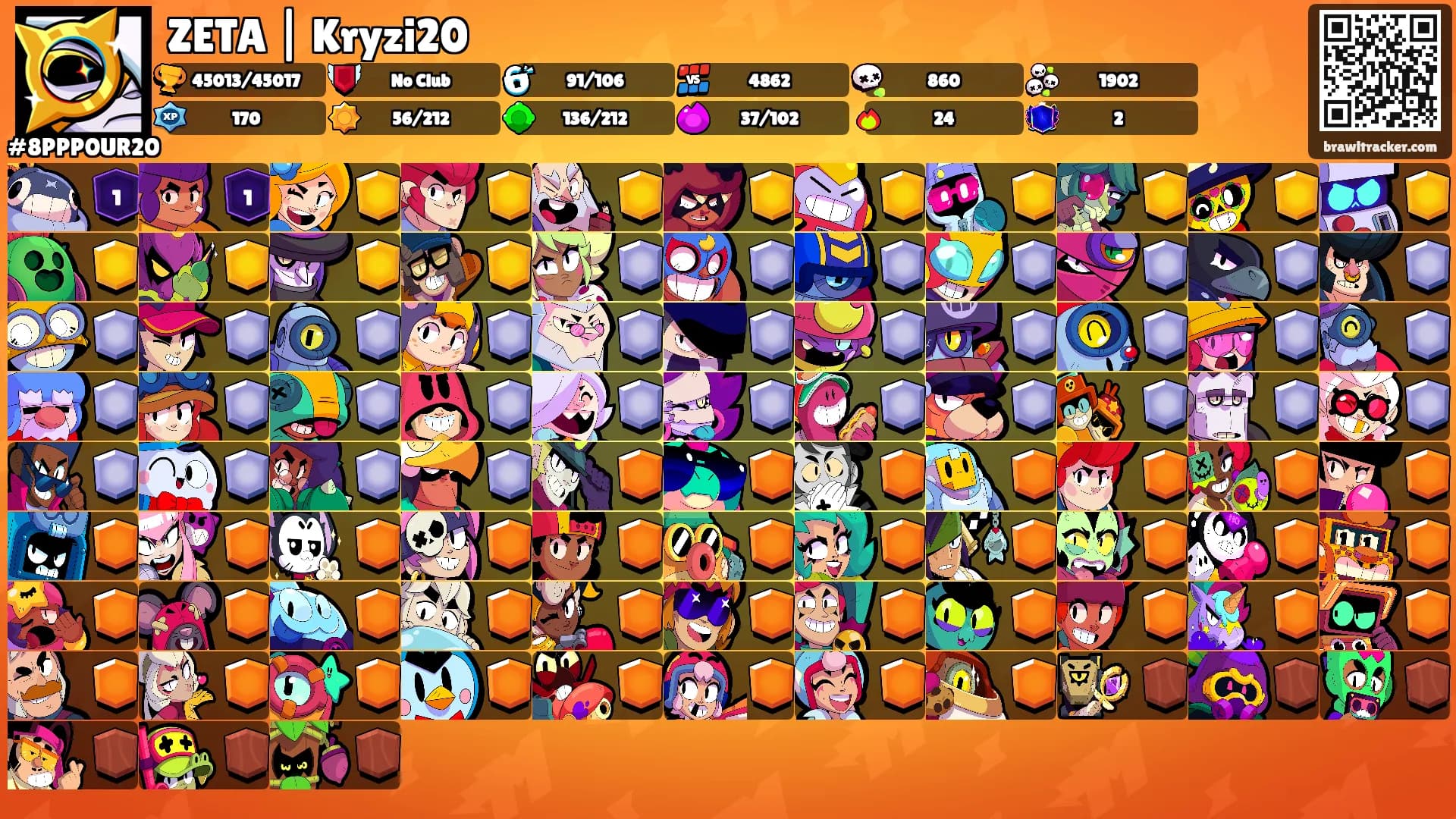 ZETA | Kryzi20's Ranks