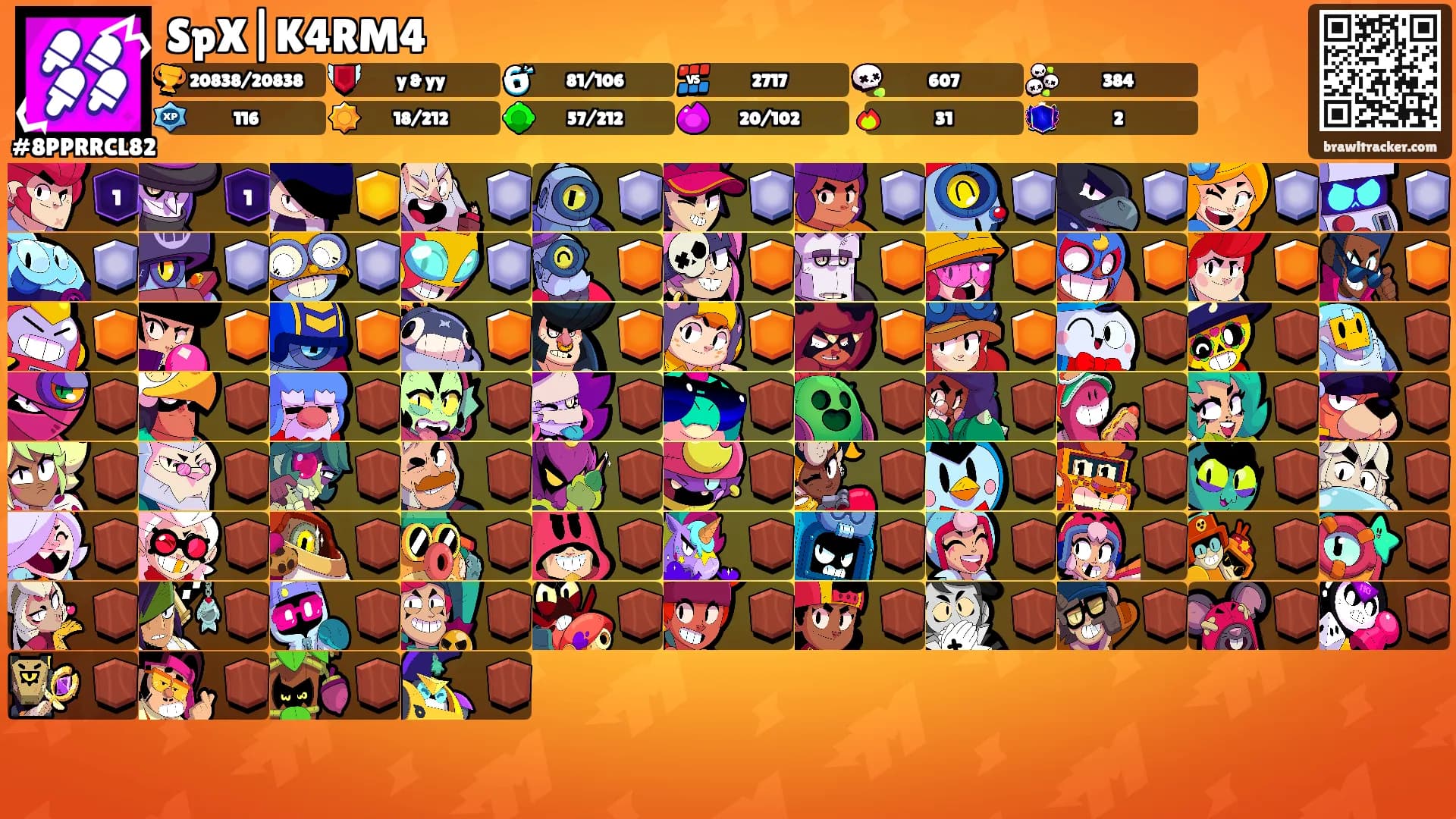 SpX|K4RM4's Ranks