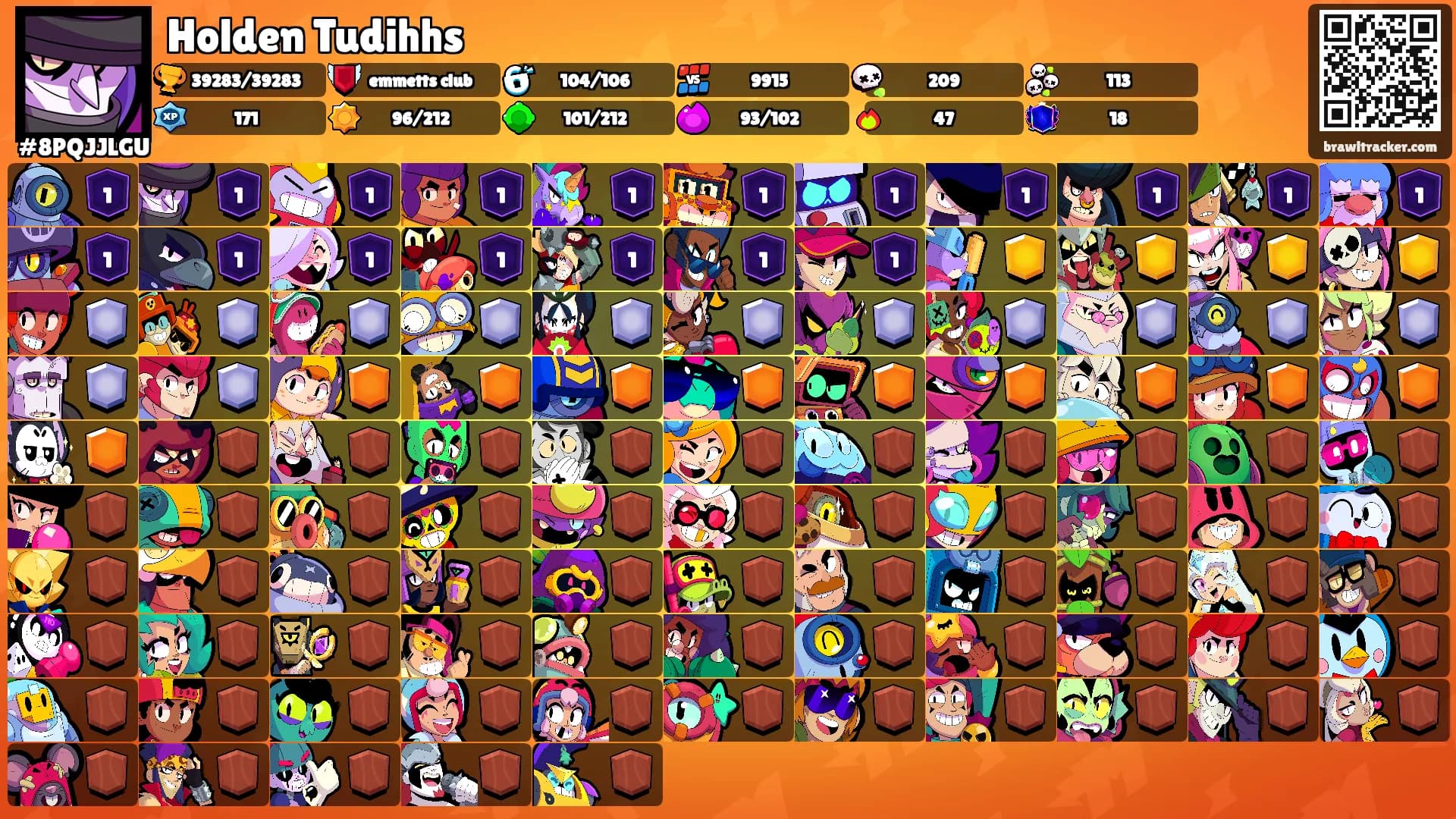 Holden Tudihhs's Ranks