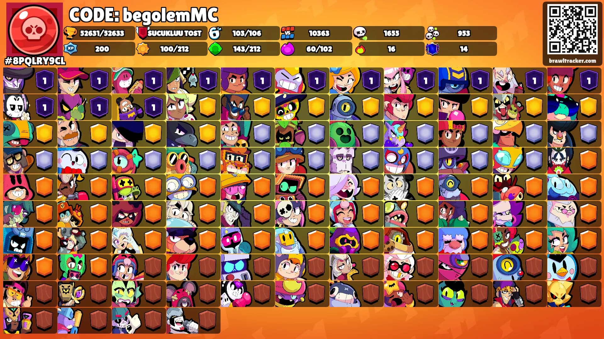 CODE: begolemMC's Ranks