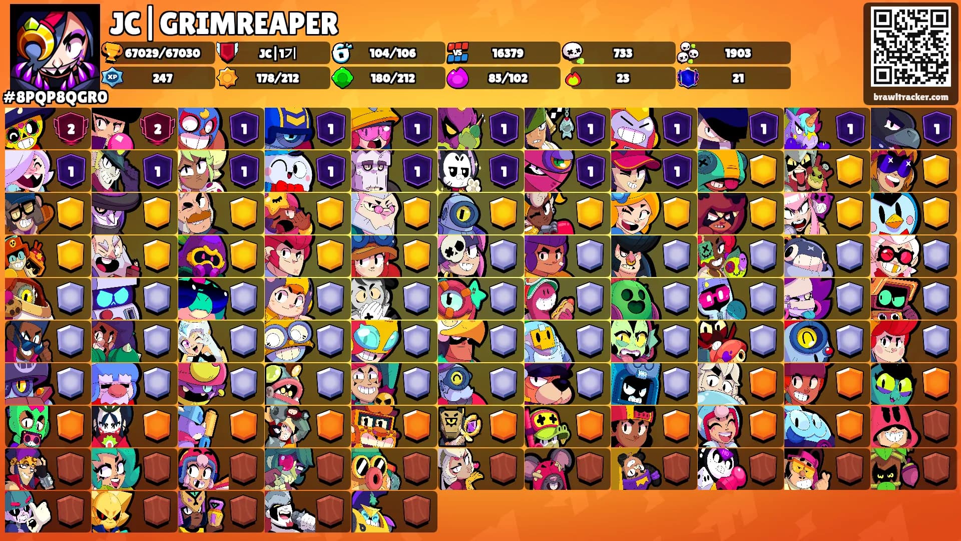 JC|GRIMREAPER's Ranks