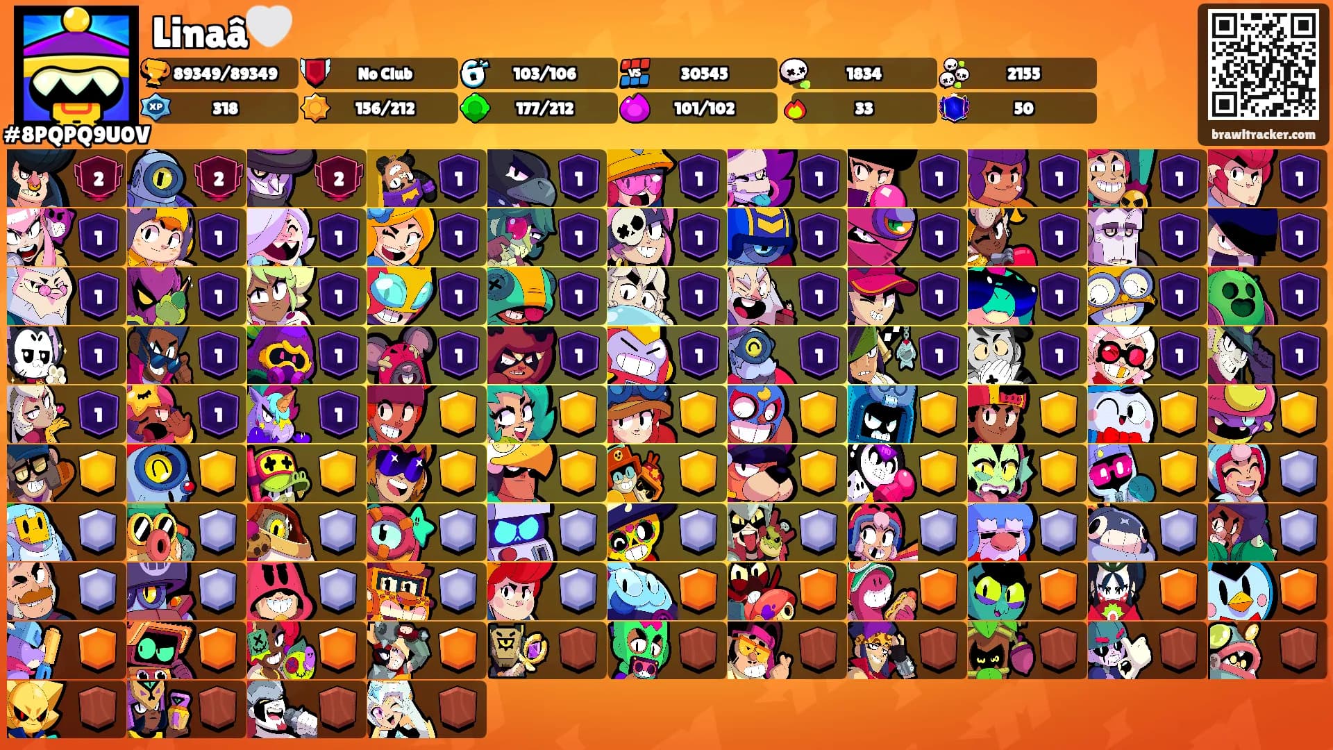 Linaâ🤍's Ranks