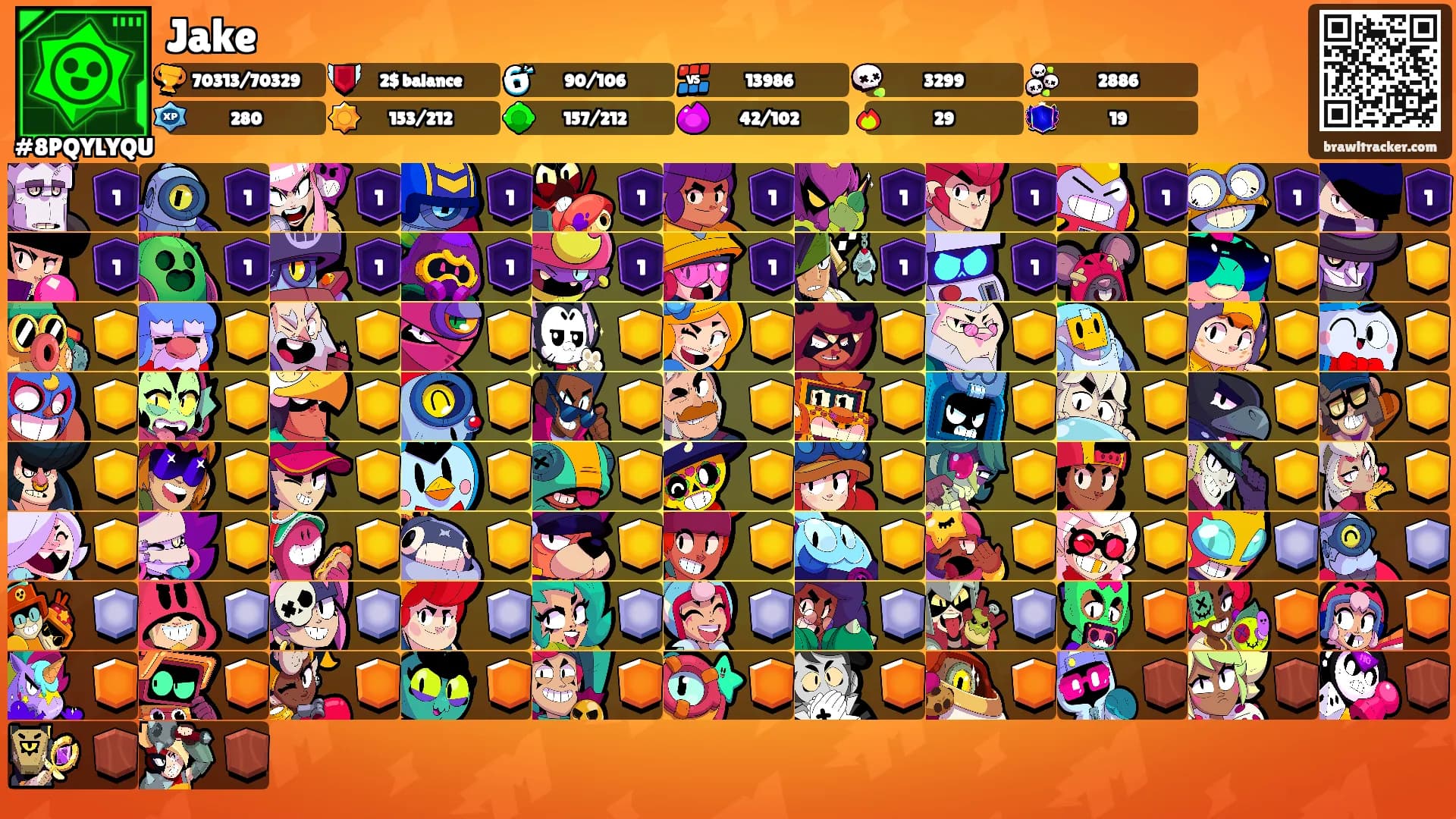 Jake's Ranks