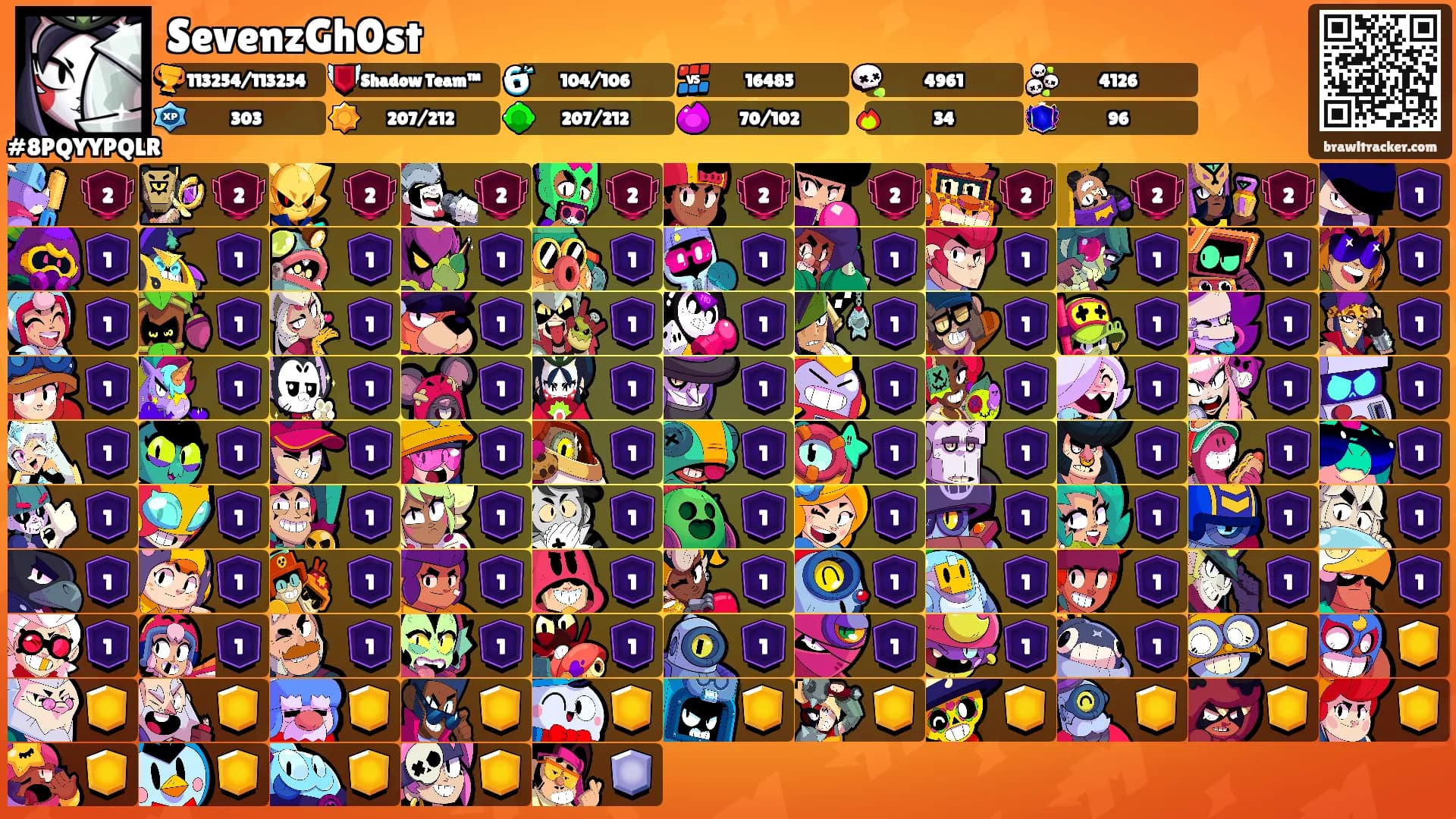 SevenzGh0st's Ranks