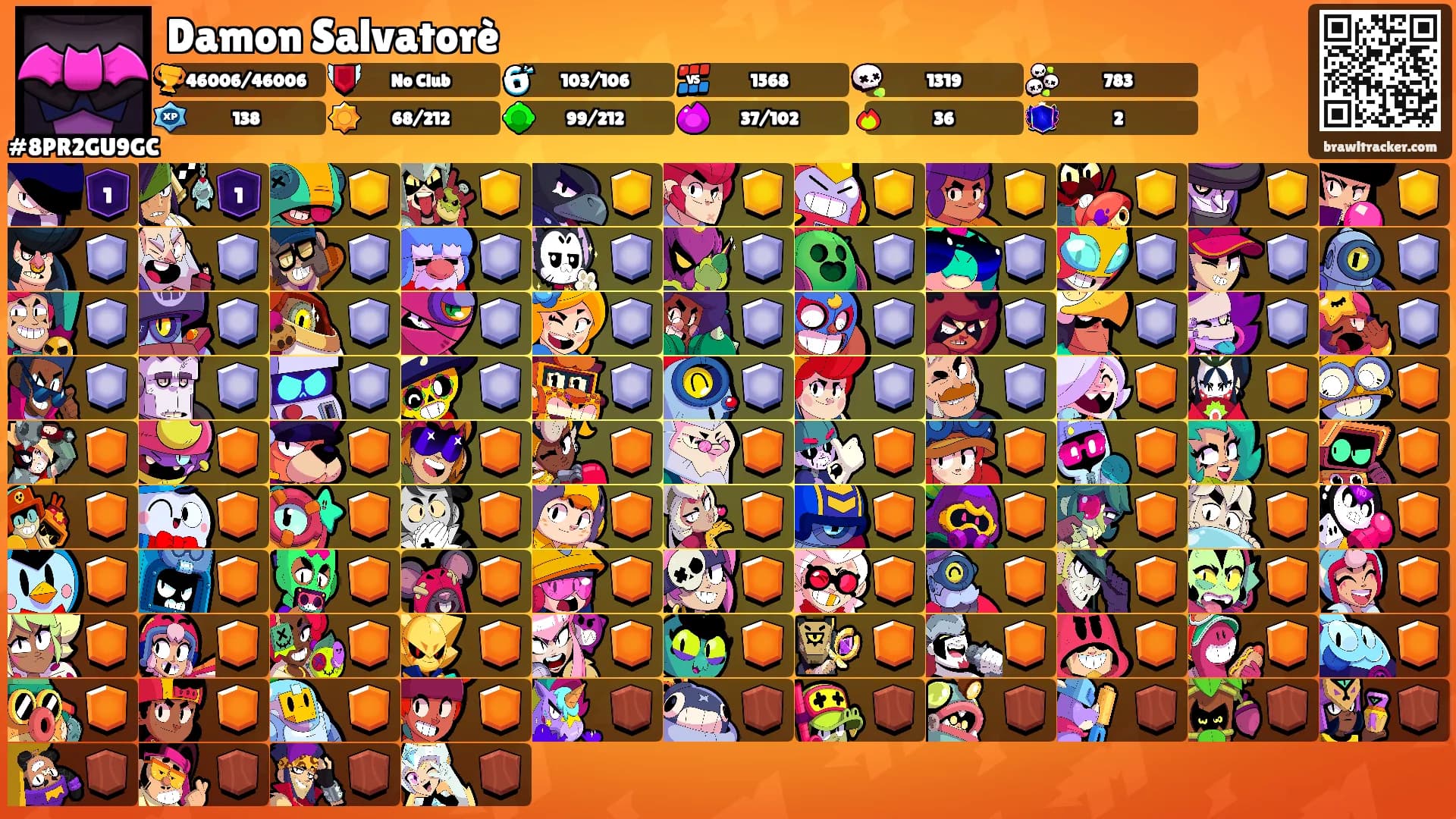 Damon Salvatorè's Ranks
