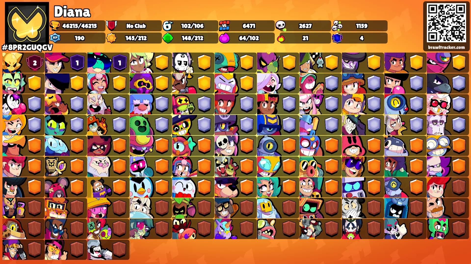 Diana's Ranks