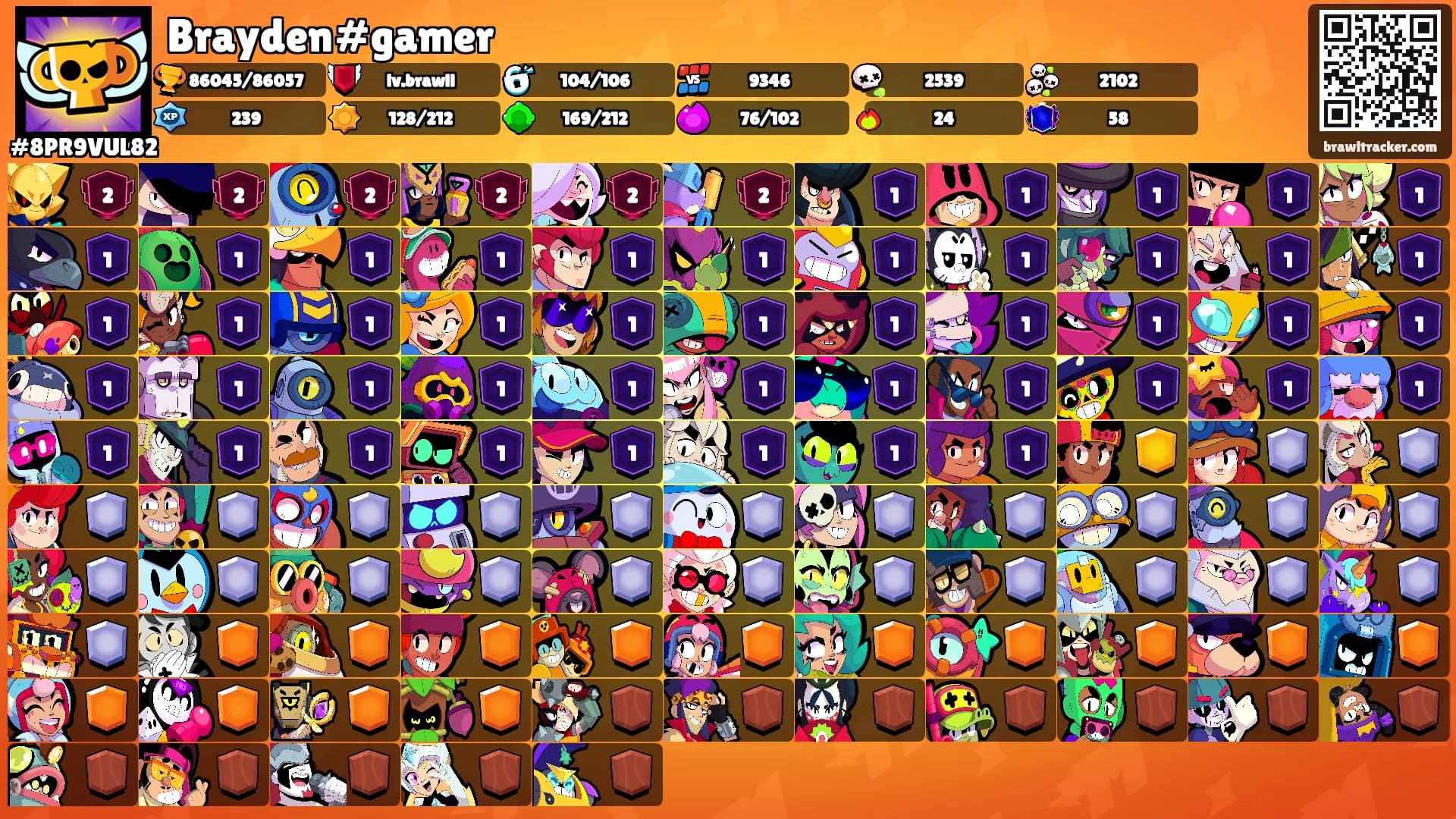 Brayden#gamer's Ranks