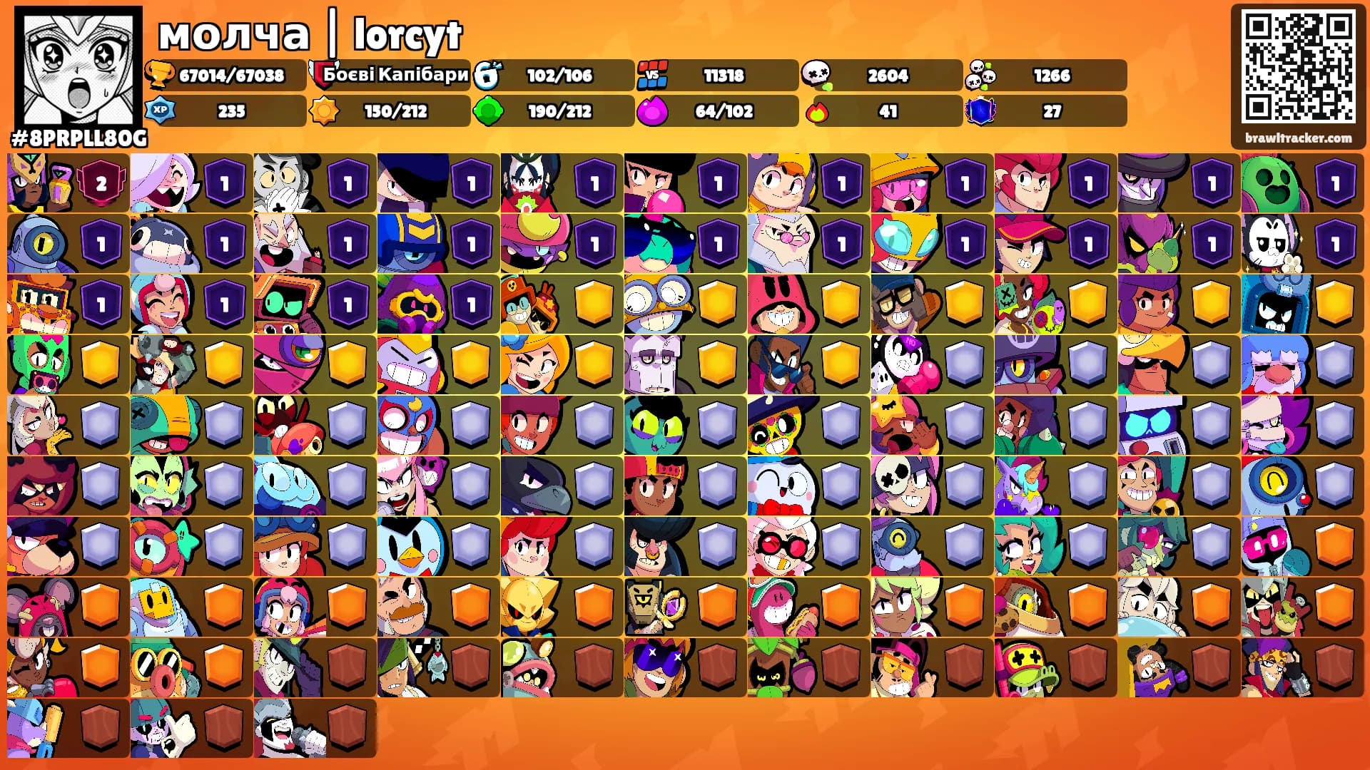 молча | lorcyt's Ranks