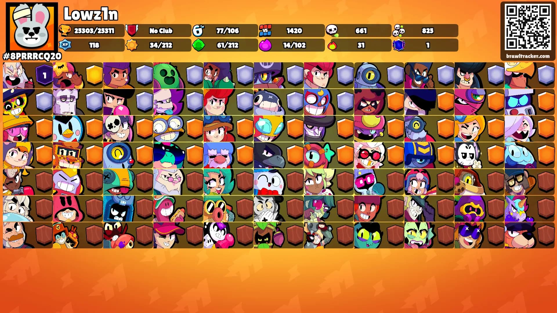 Lowz1n's Ranks