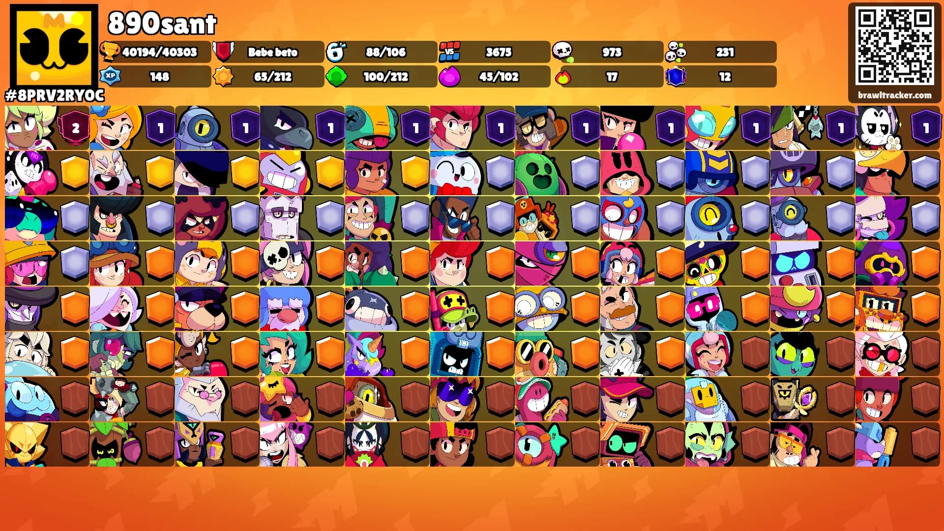 890sant's Ranks