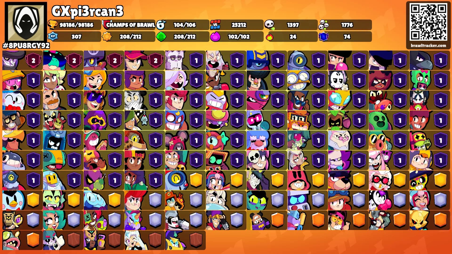 GXpi3rcan3's Ranks