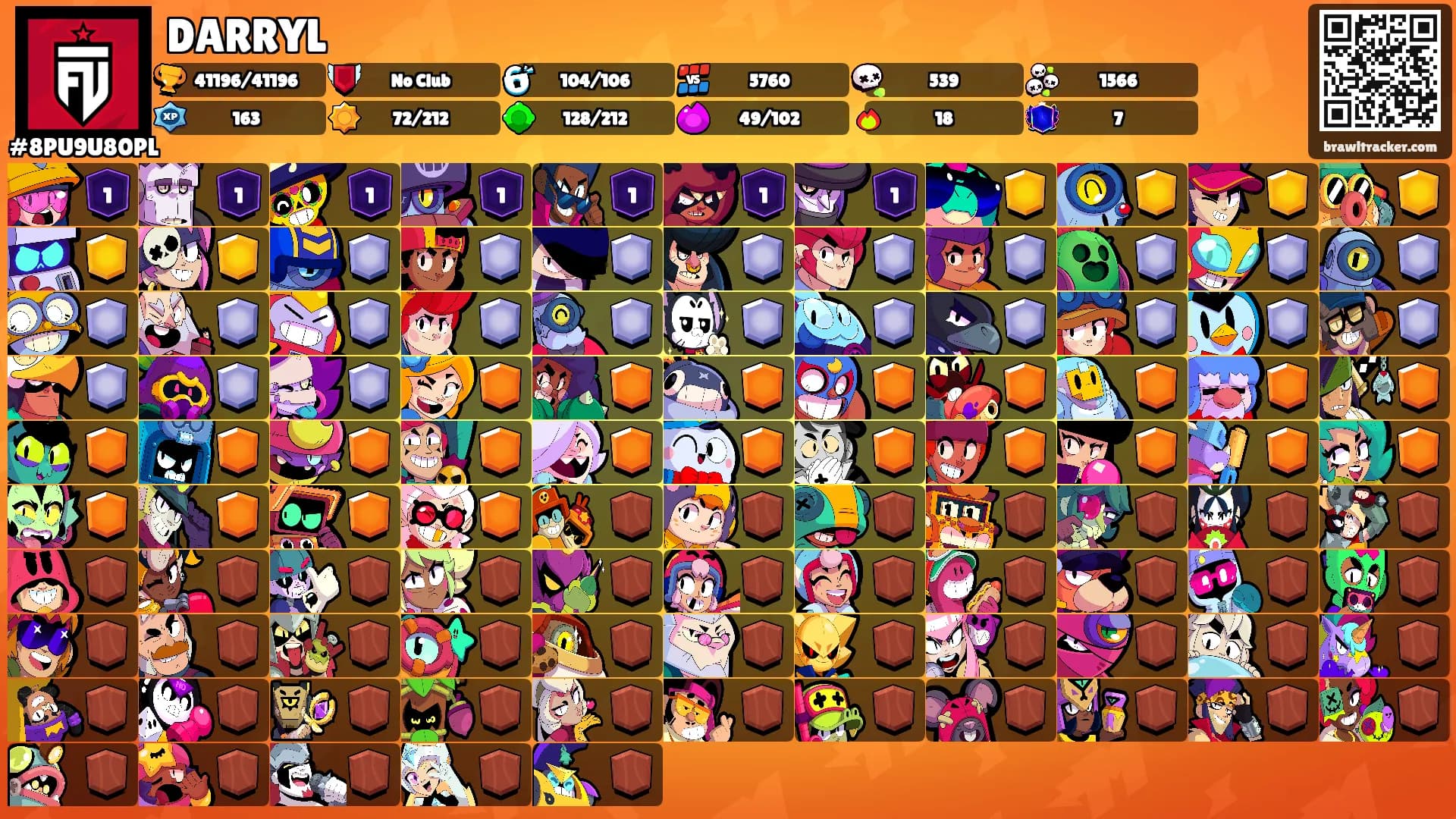 DARRYL's Ranks