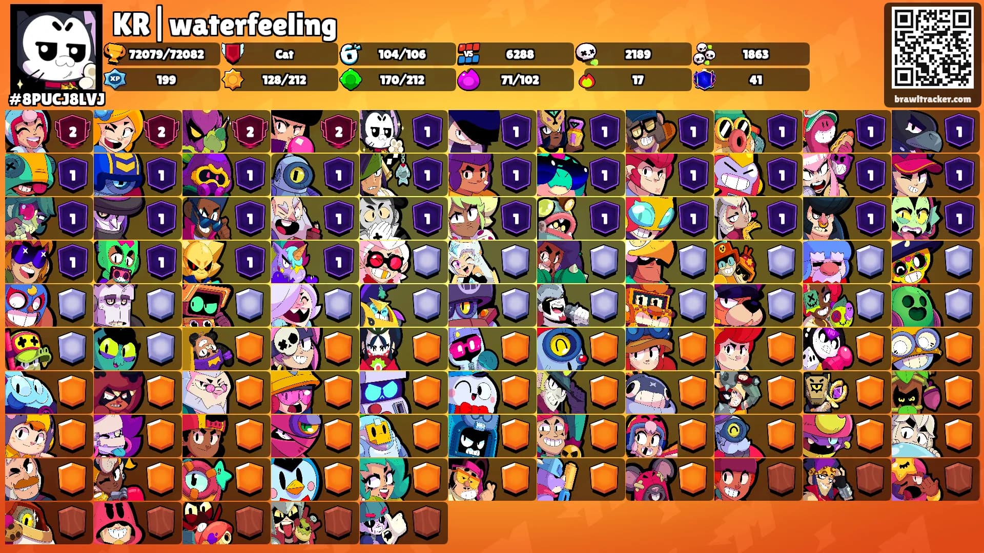 KR|waterfeeling's Ranks