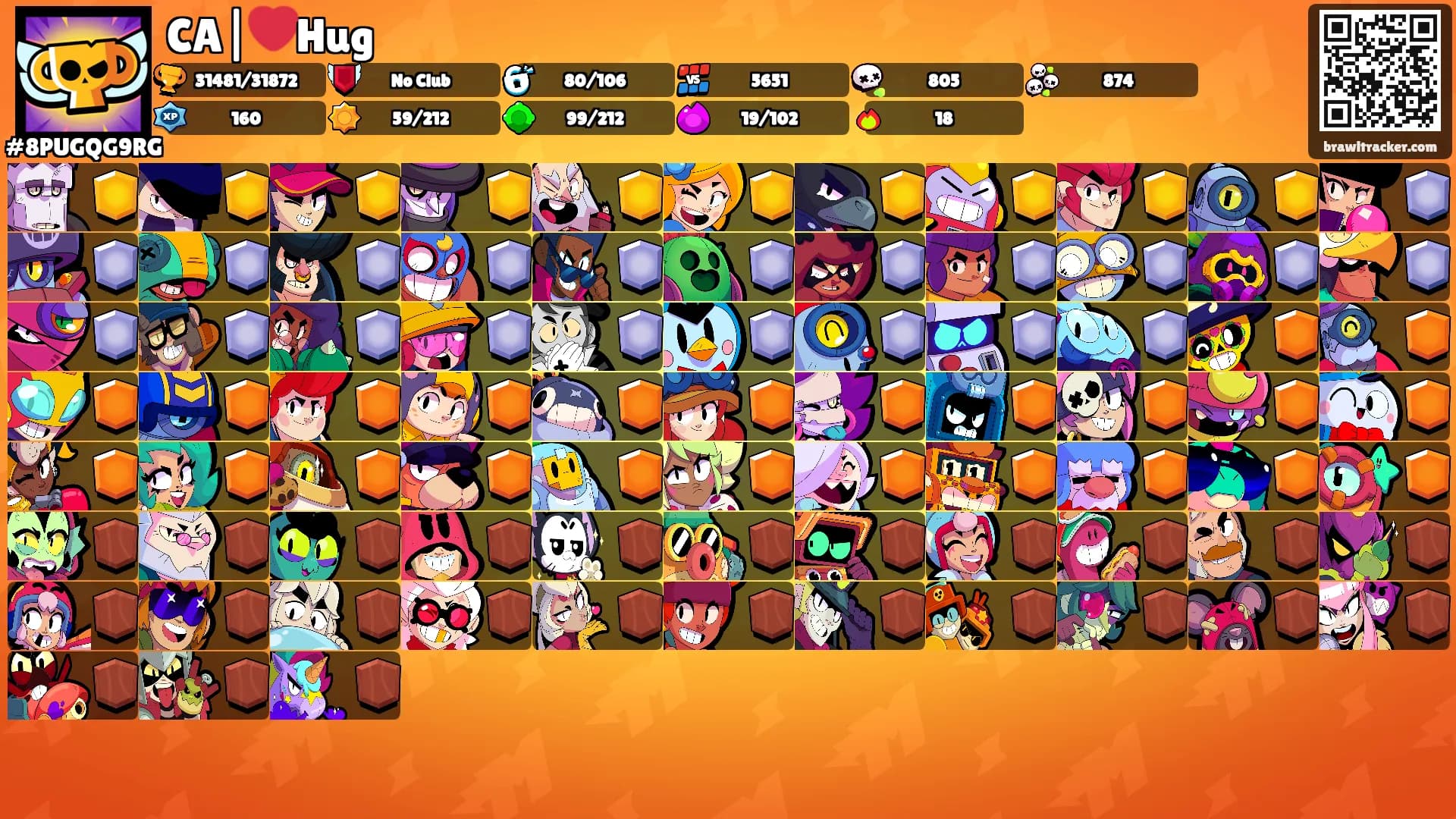 CA|❤️Hug's Ranks