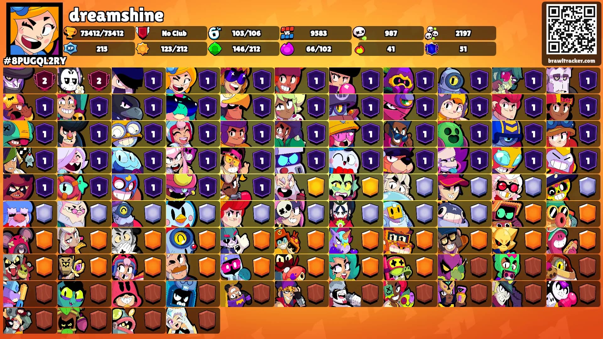 dreamshine's Ranks
