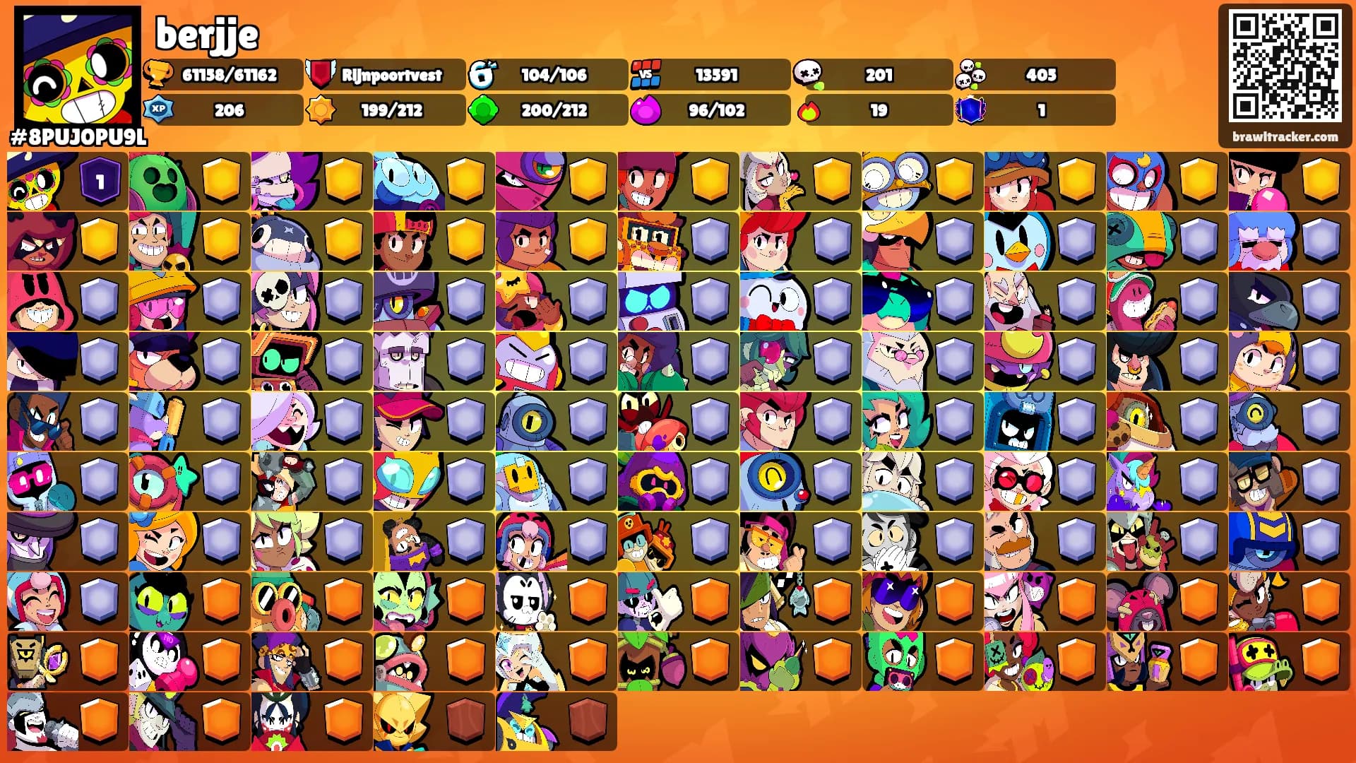 berjje's Ranks