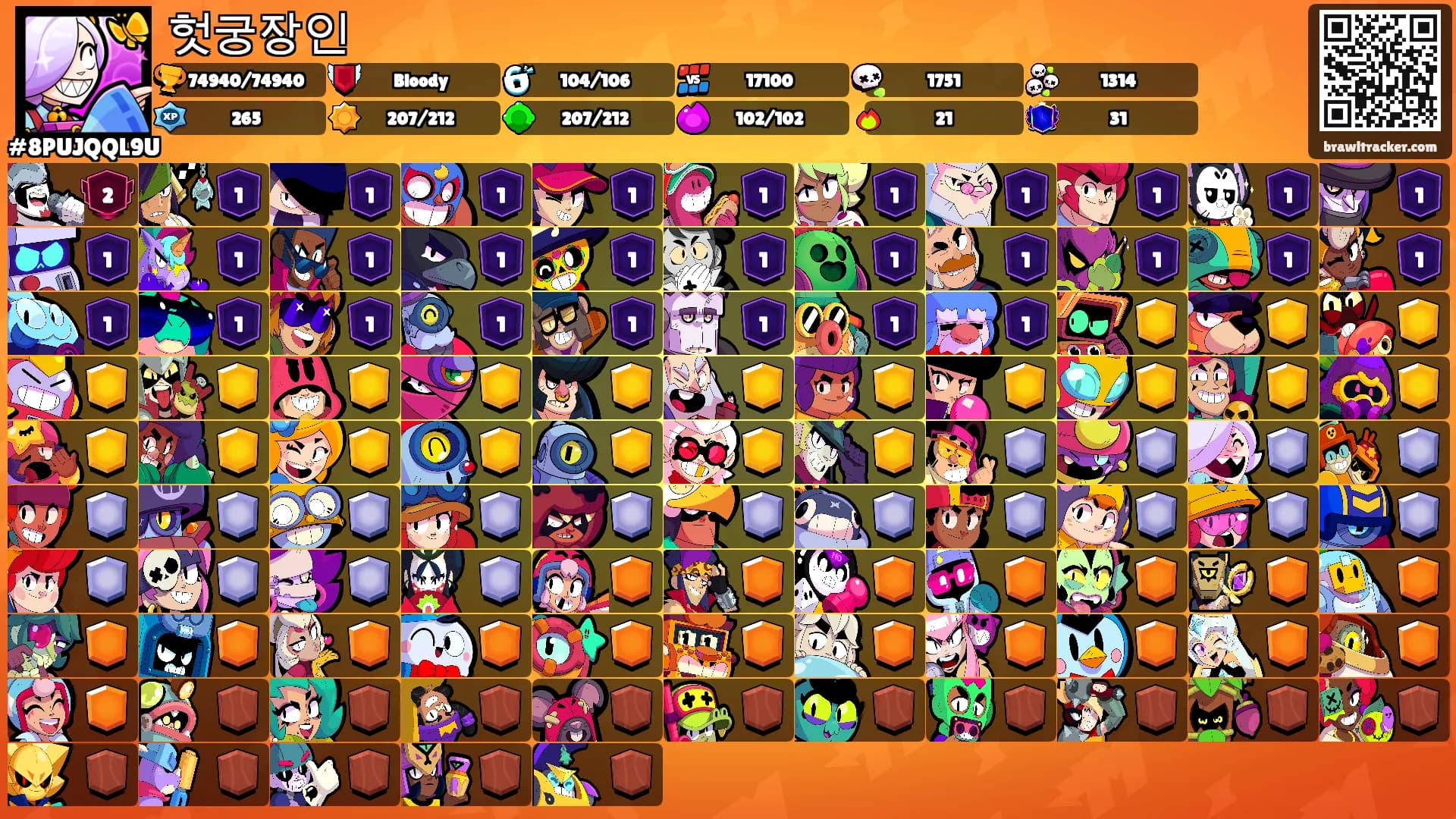 헛궁장인's Ranks