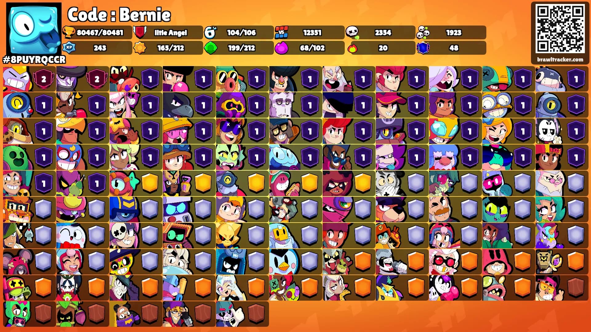 Code : Bernie's Ranks