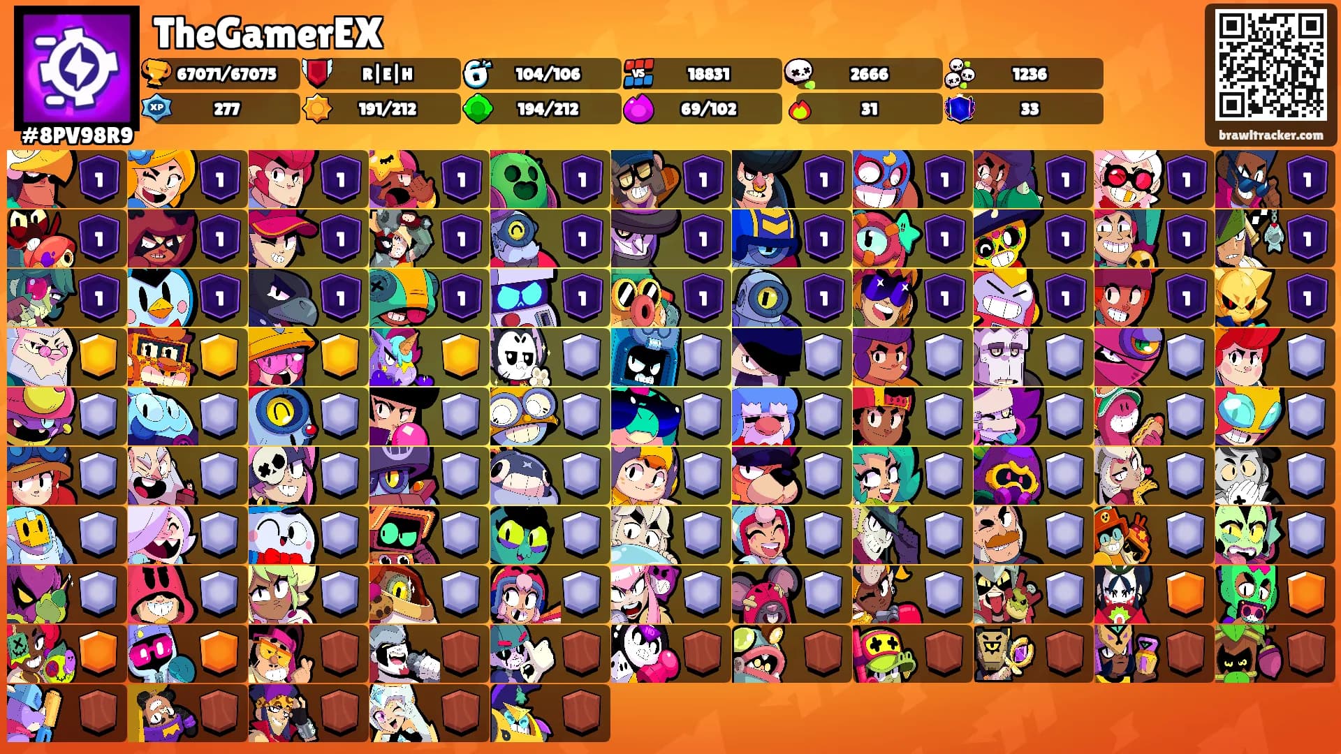 TheGamerEX's Ranks