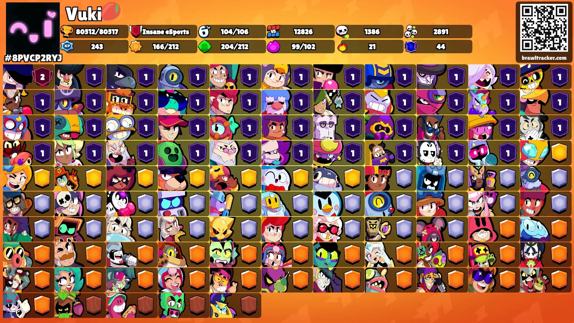 Vuki🥭's Ranks