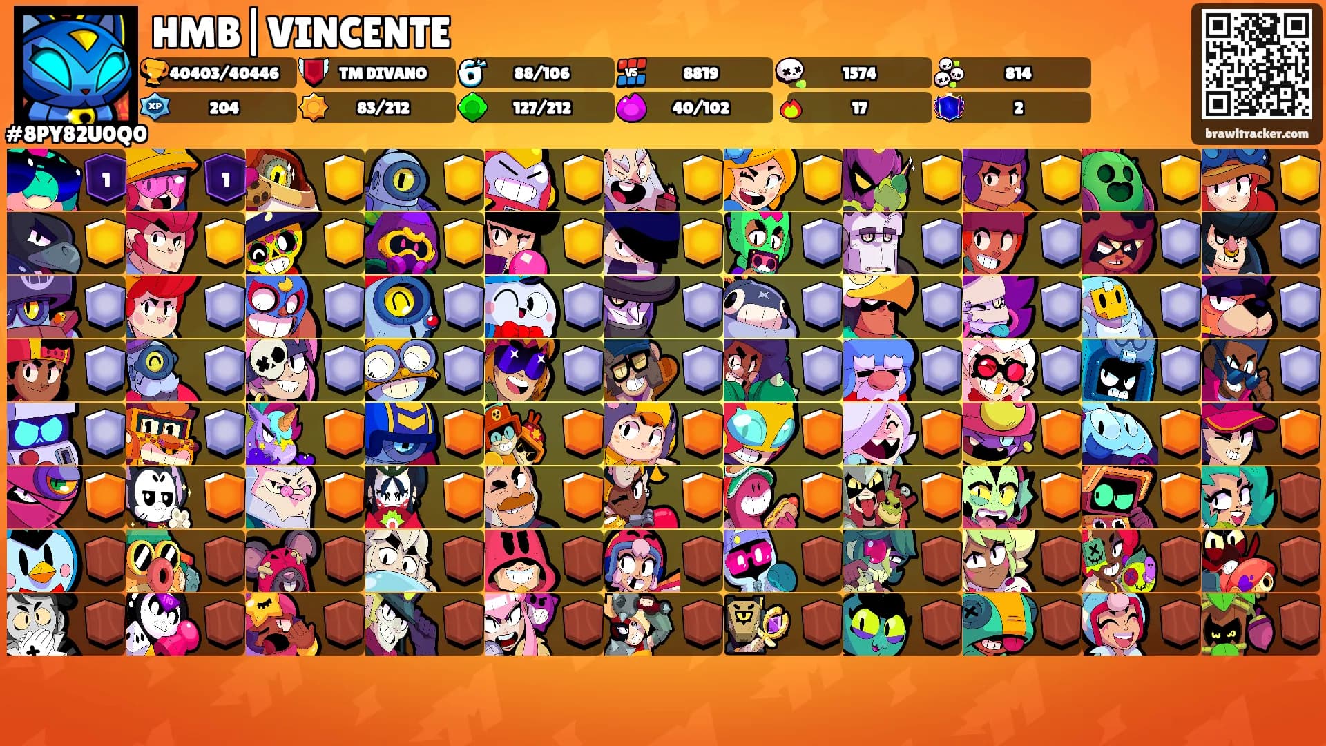 HMB|VINCENTE's Ranks