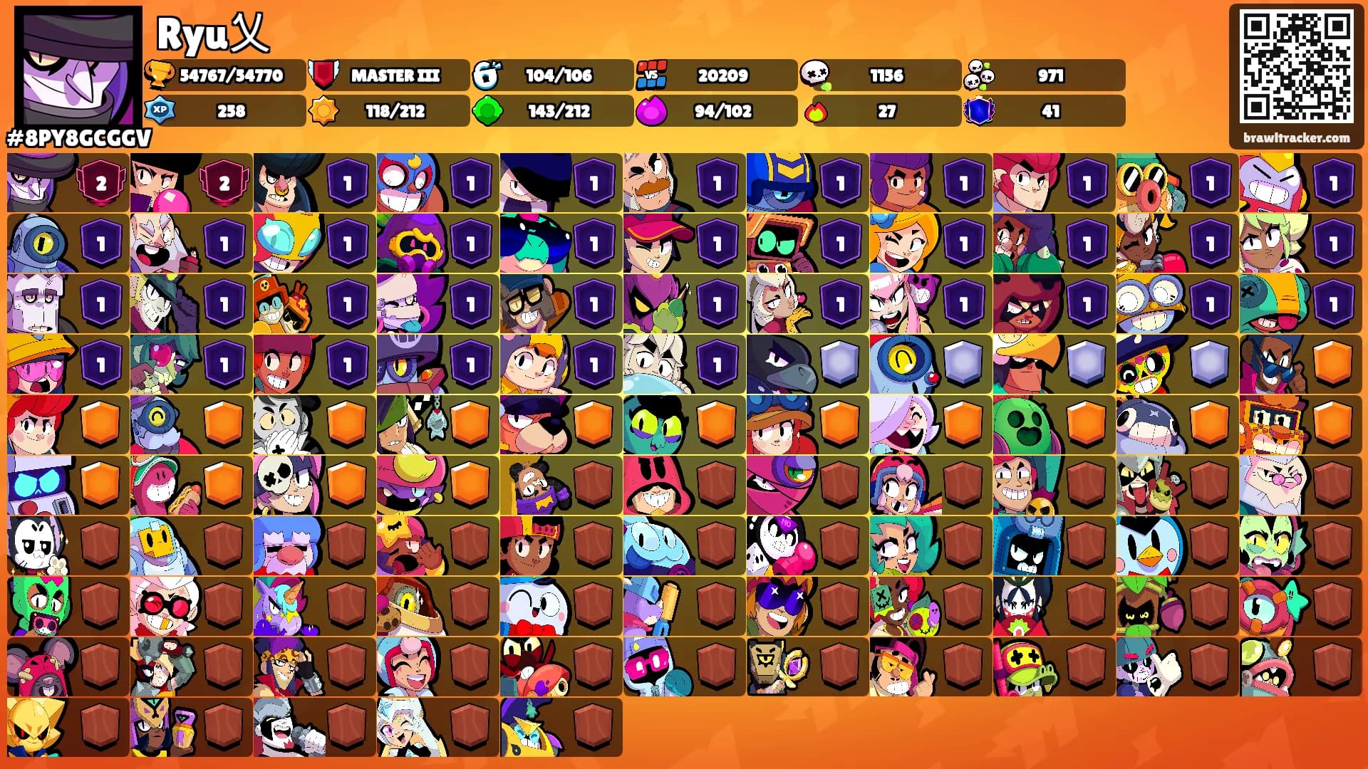 Ryu乂's Ranks