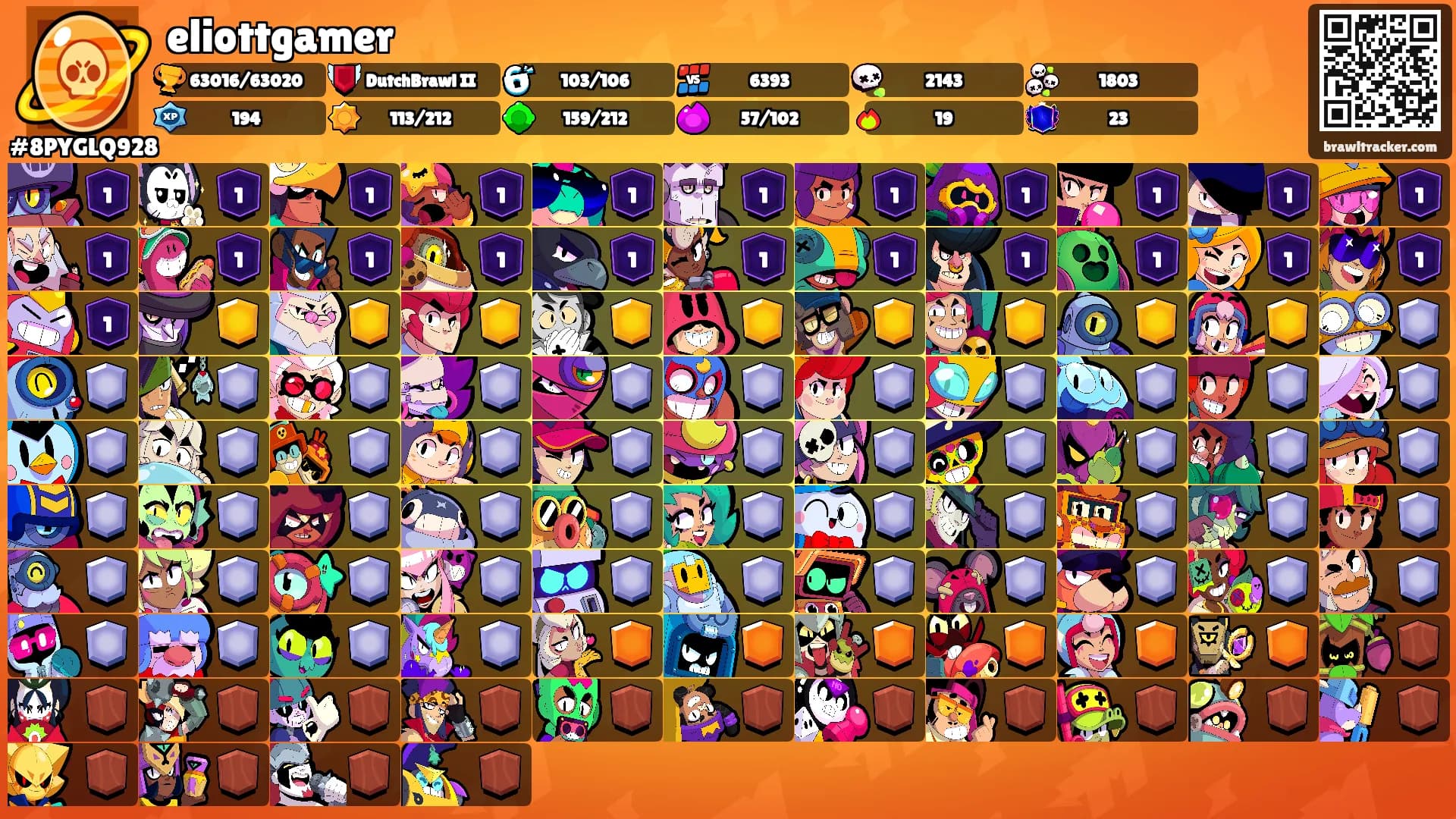 eliottgamer's Ranks
