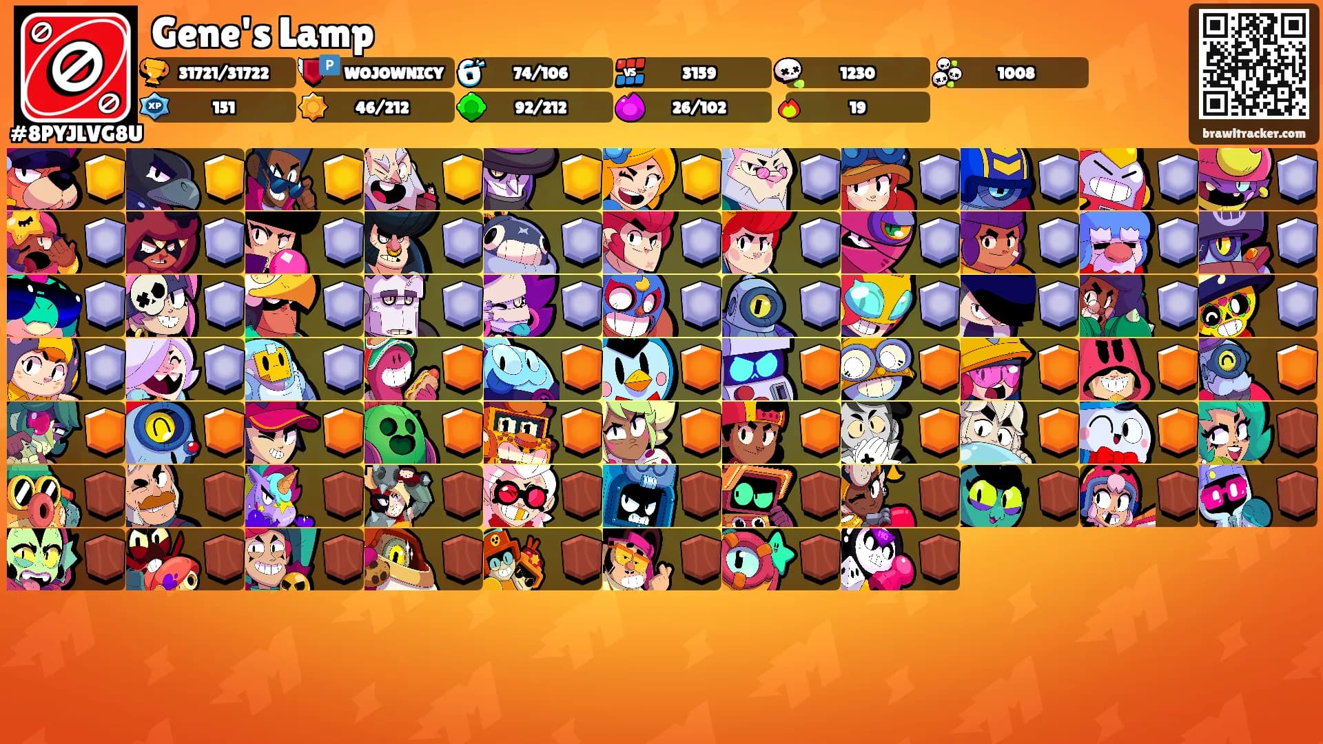 Gene's Lamp's Ranks
