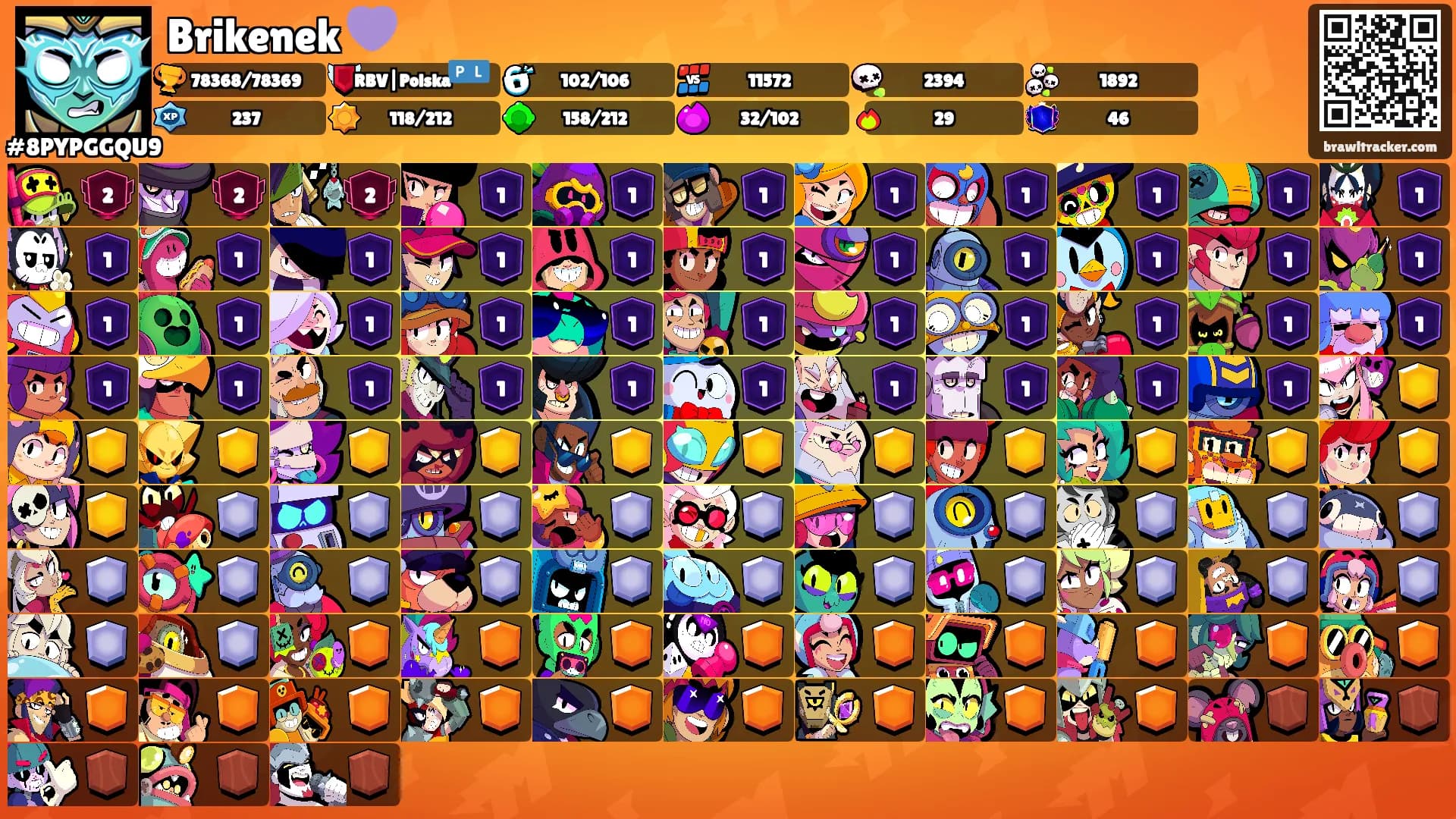 Brikenek 💜's Ranks