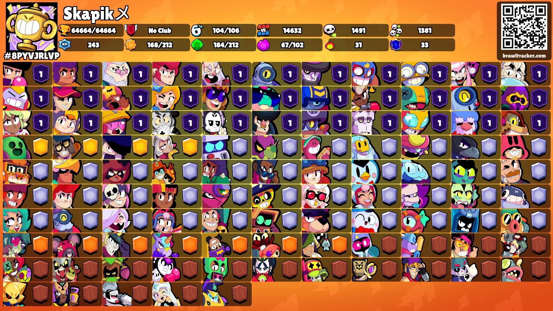 Skapikメ's Ranks