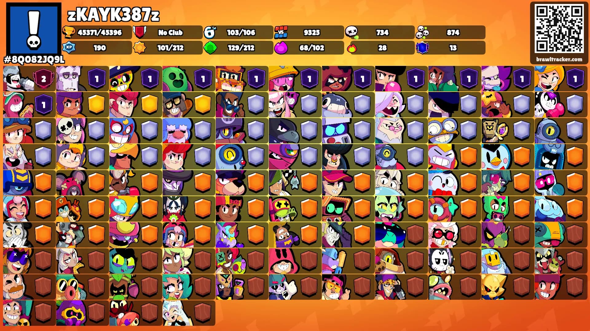 zKAYK387z's Ranks