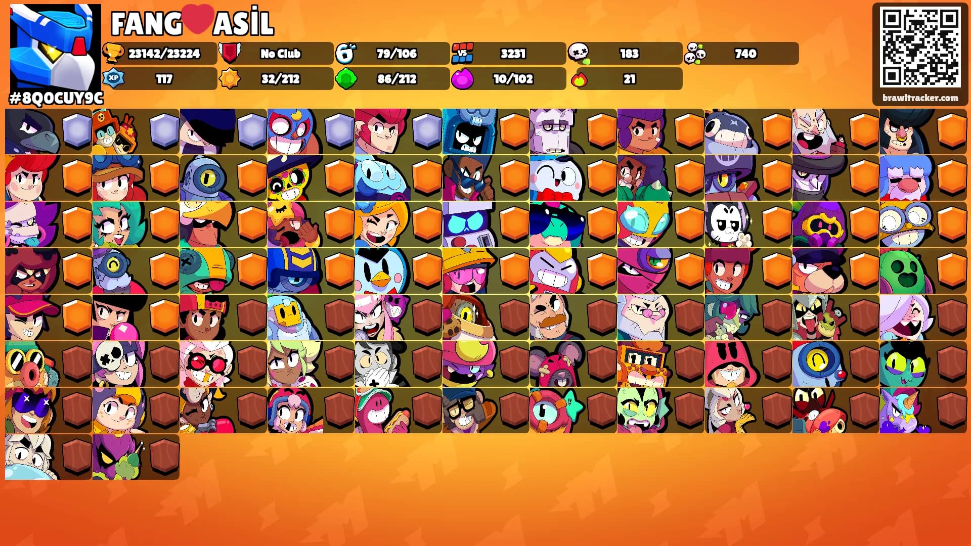 FANG❤️ASİL's Ranks