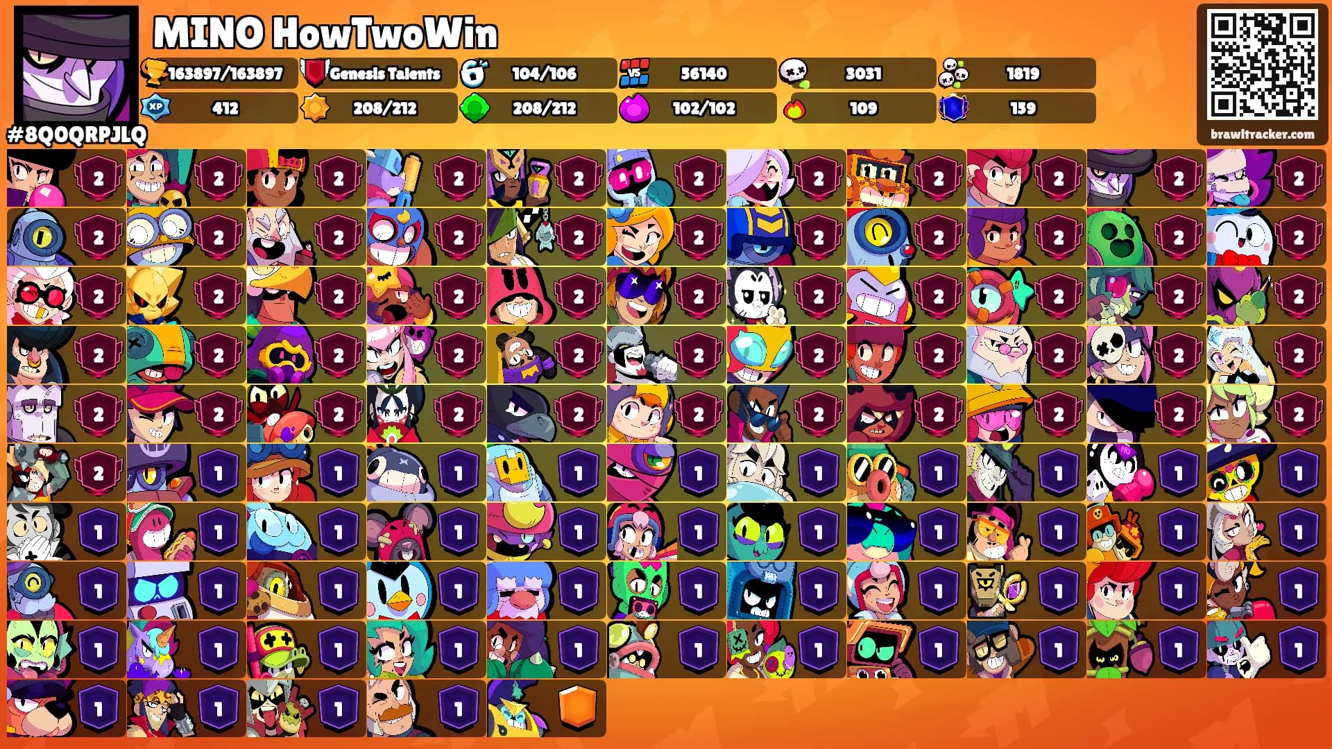 MINO HowTwoWin's Ranks