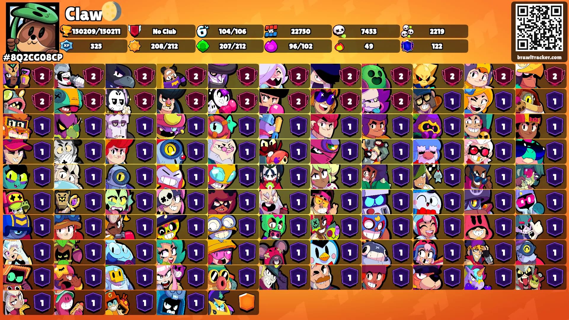 Claw🌖's Ranks