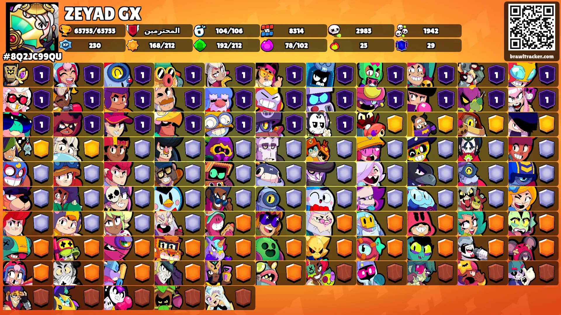 ZEYAD GX's Ranks