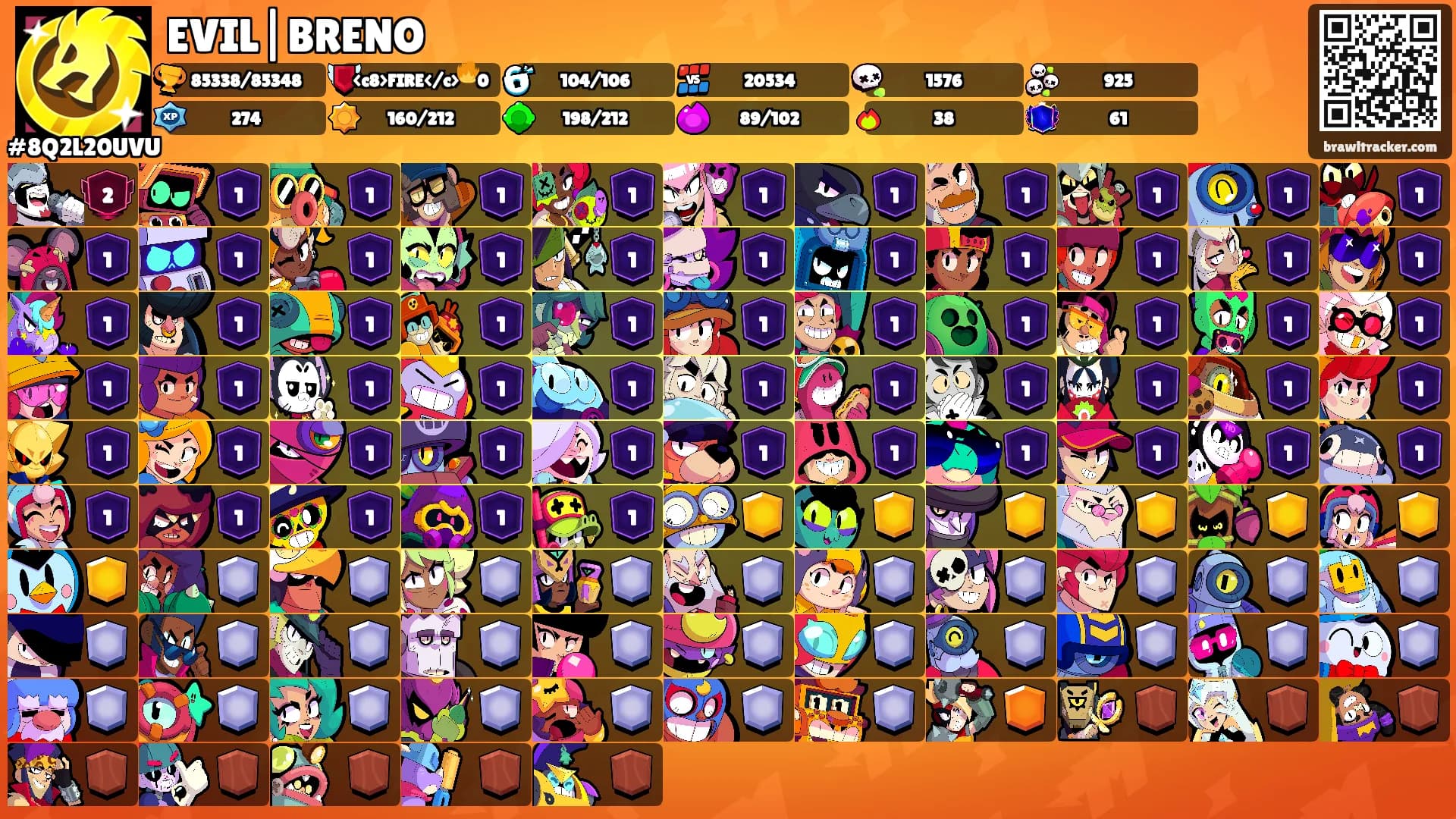 EVIL|BRENO's Ranks