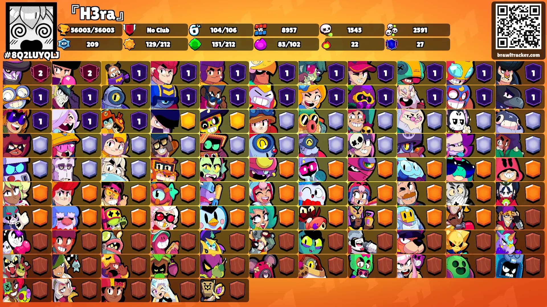 『H3ra』's Ranks
