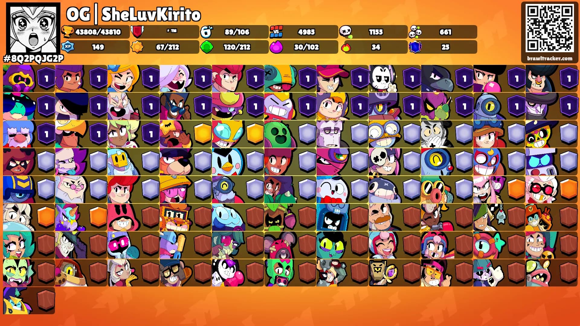 OG|SheLuvKirito's Ranks