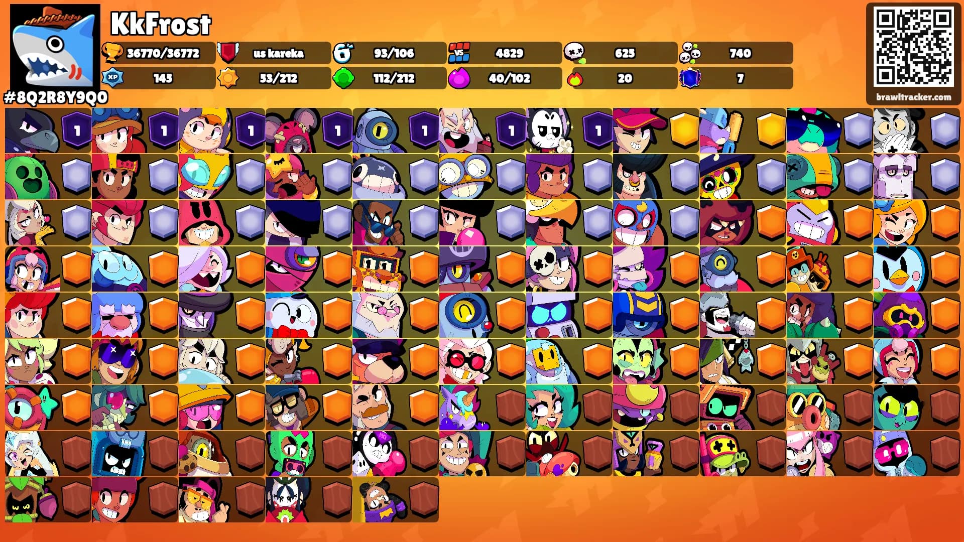 KkFrost's Ranks