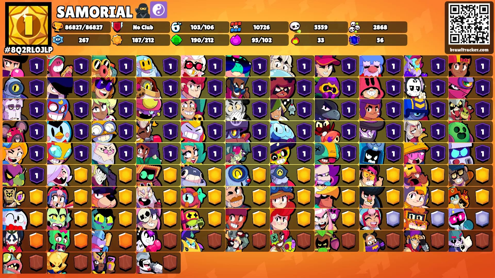 SAMORIAL 🥷☯️'s Ranks
