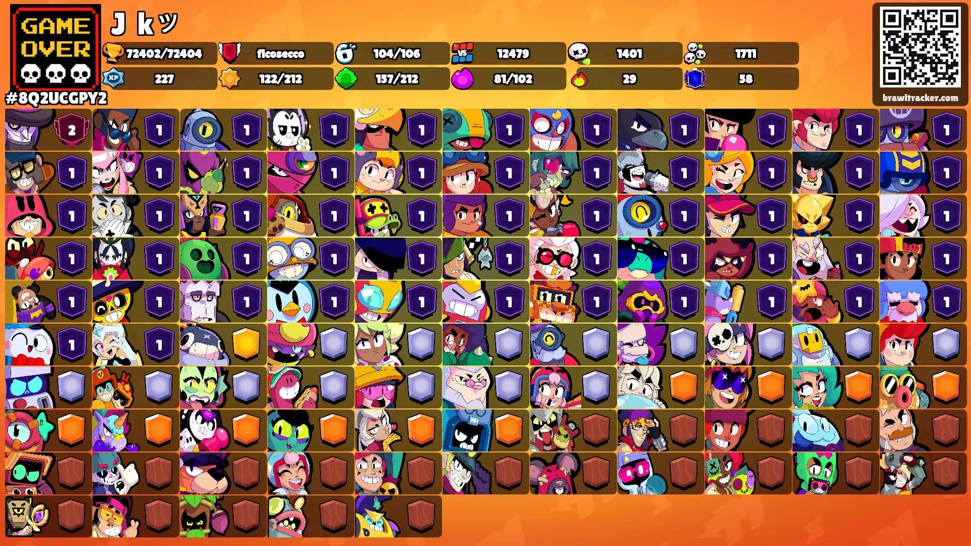 Jᥲᥴkッ's Ranks