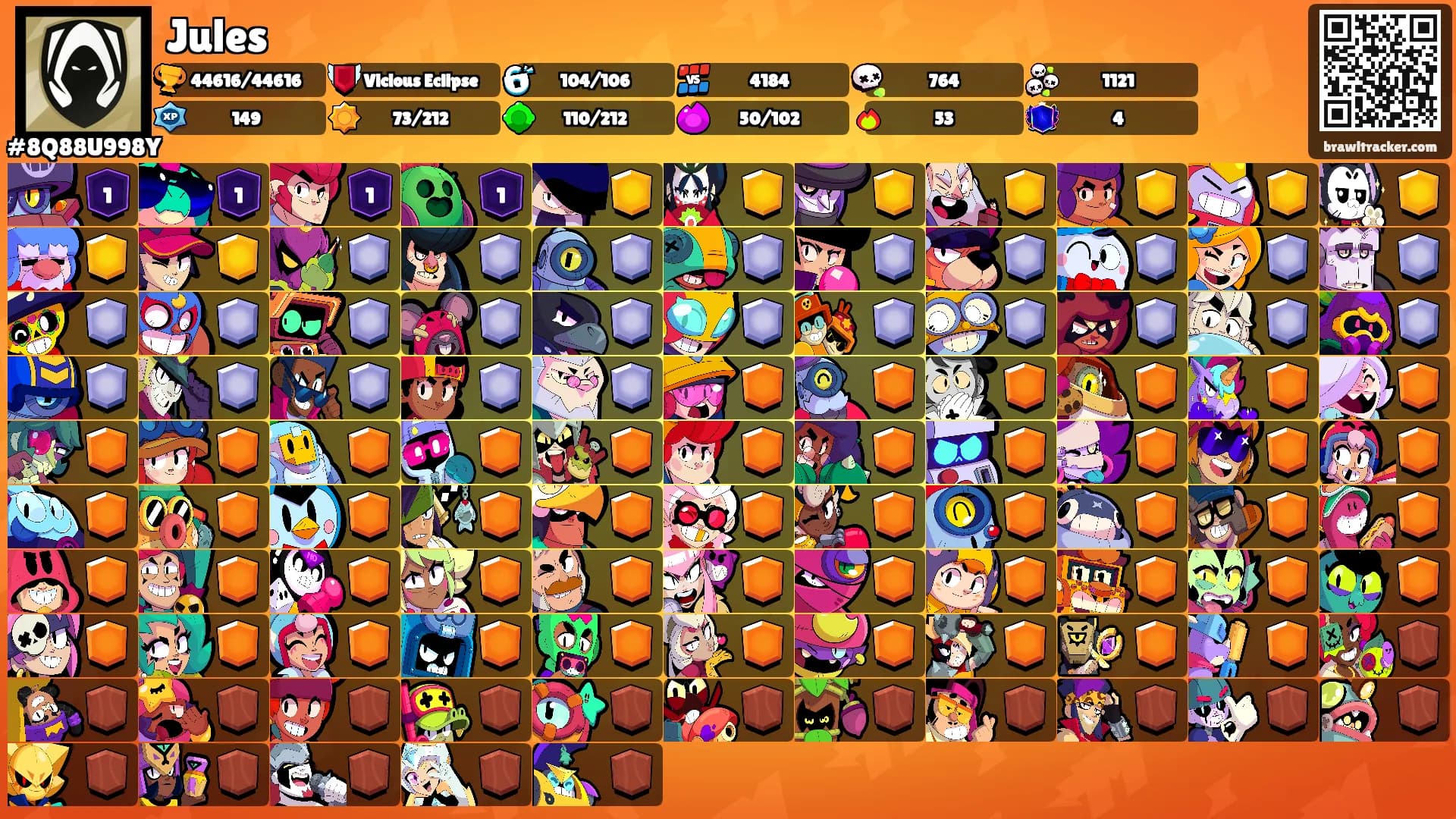 Jules's Ranks