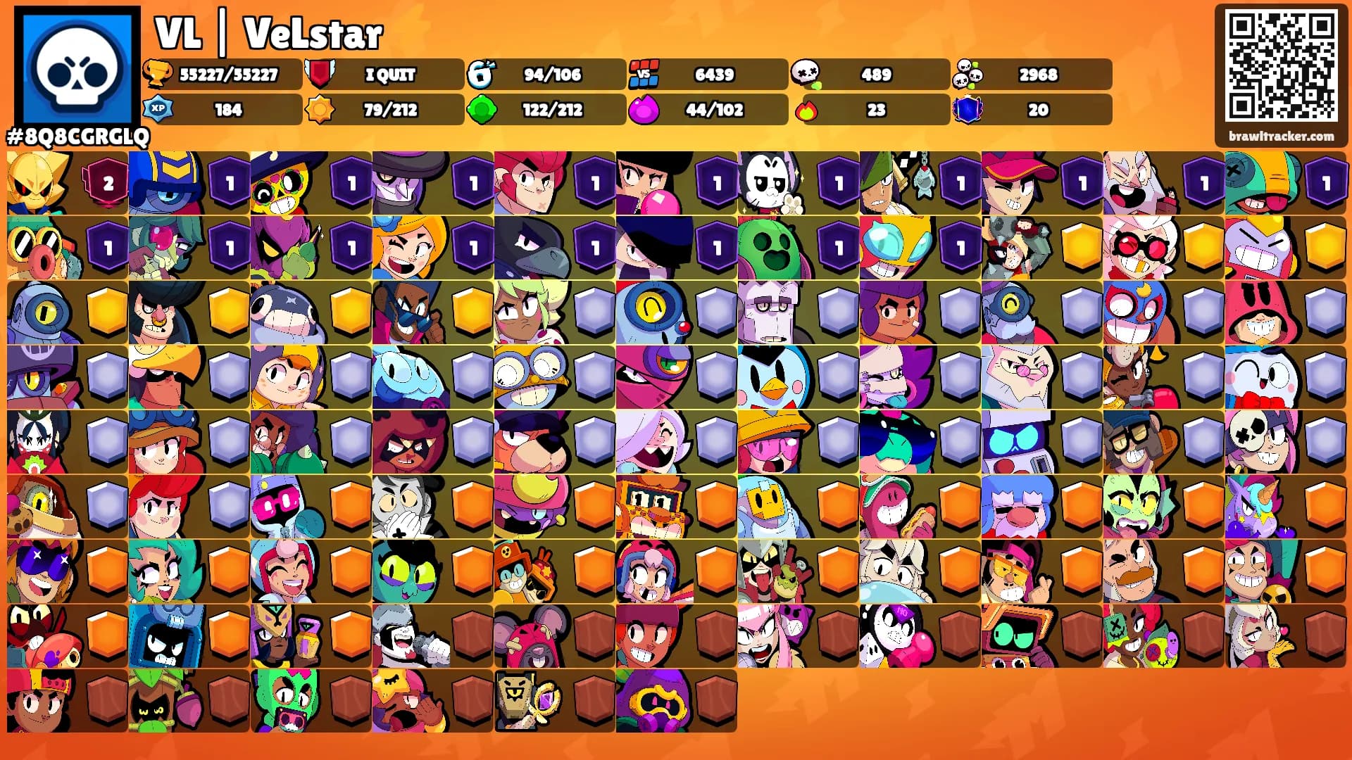 VL | VeLstar ⚡'s Ranks