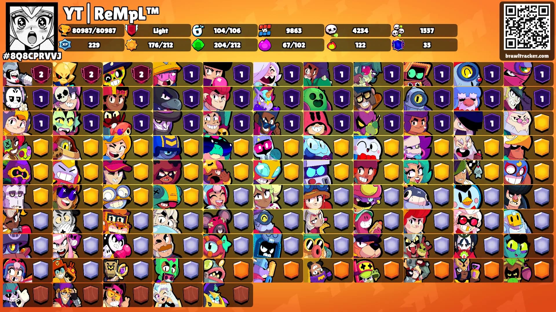 YT|ReMpL™'s Ranks