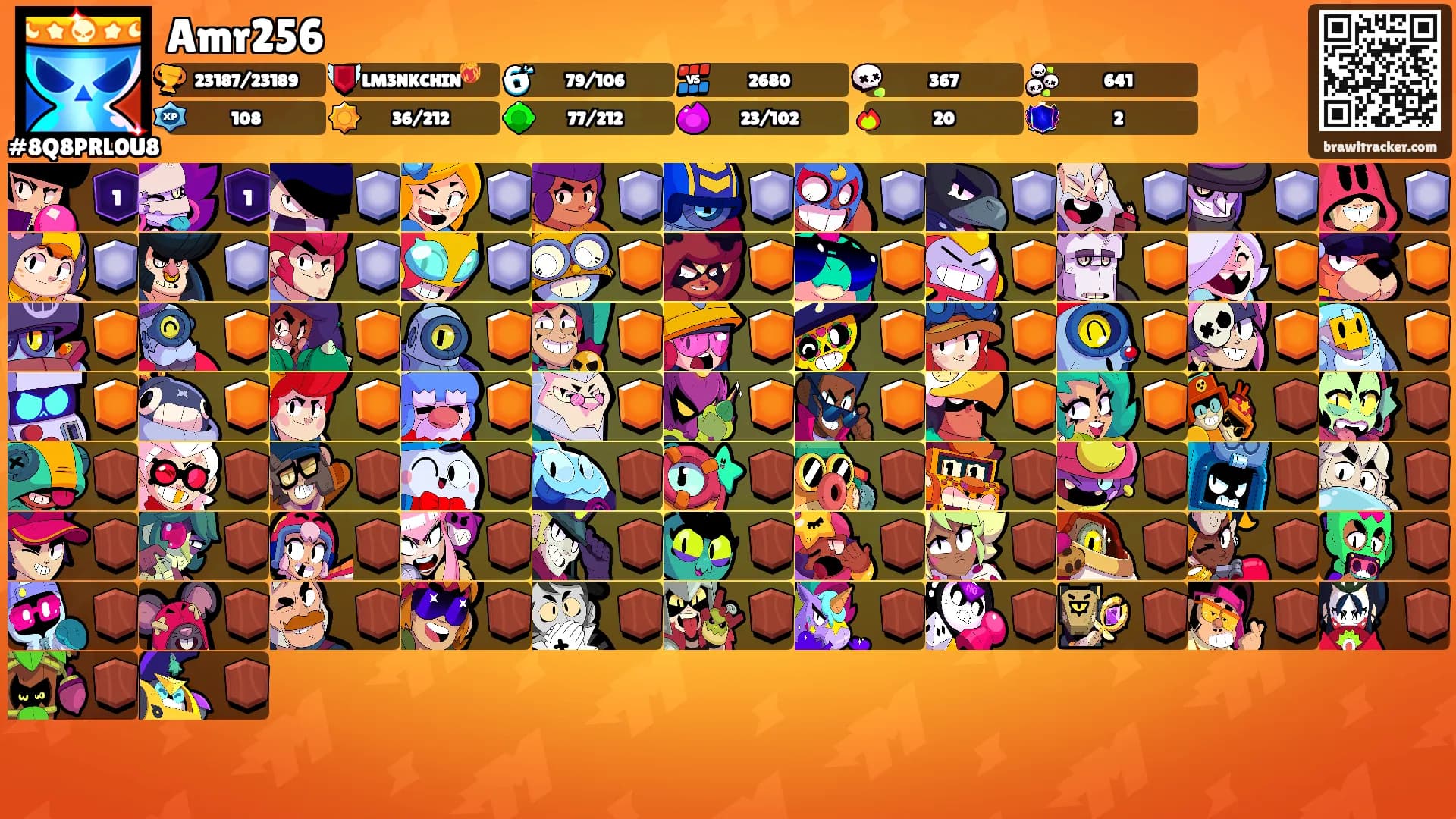 Amr256's Ranks