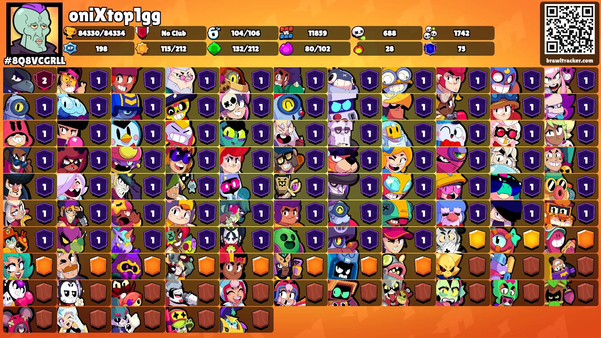 oniXtop1gg's Ranks