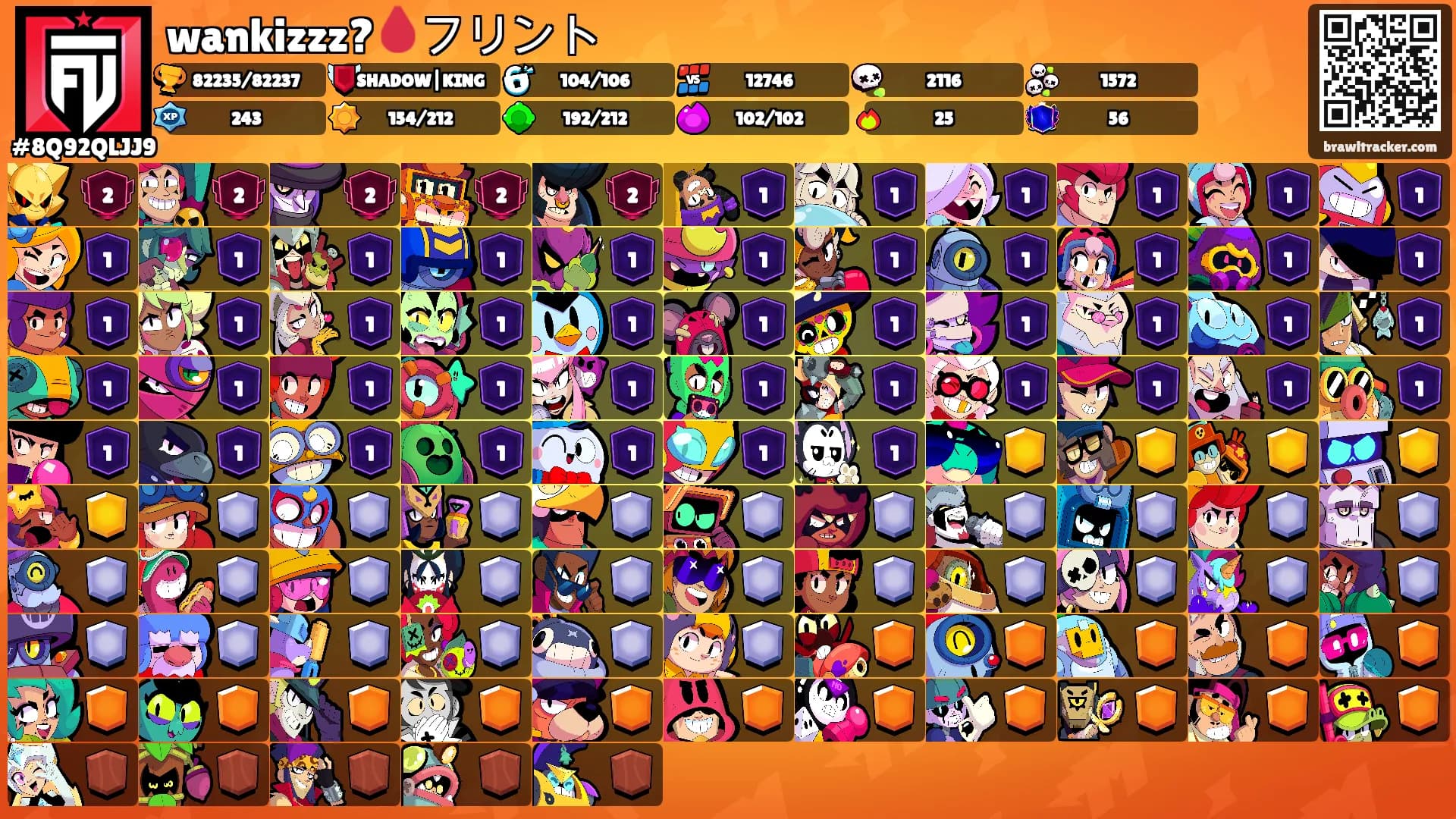 wankizzz?🩸フリント's Ranks