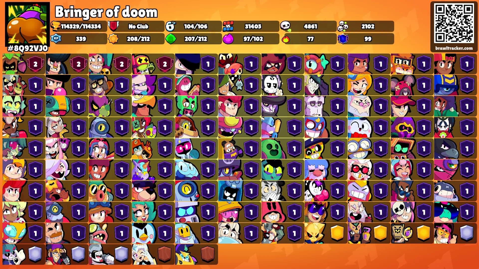 Bringer of doom's Ranks