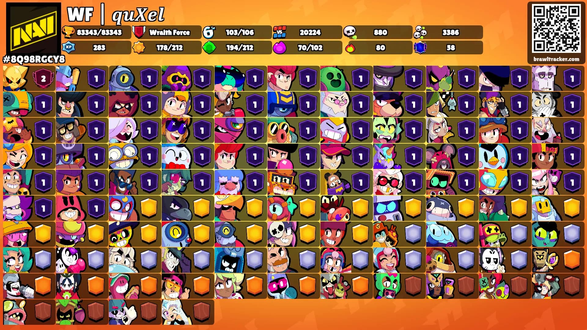 WF | 𝒒𝒖𝑿𝒆𝒍's Ranks