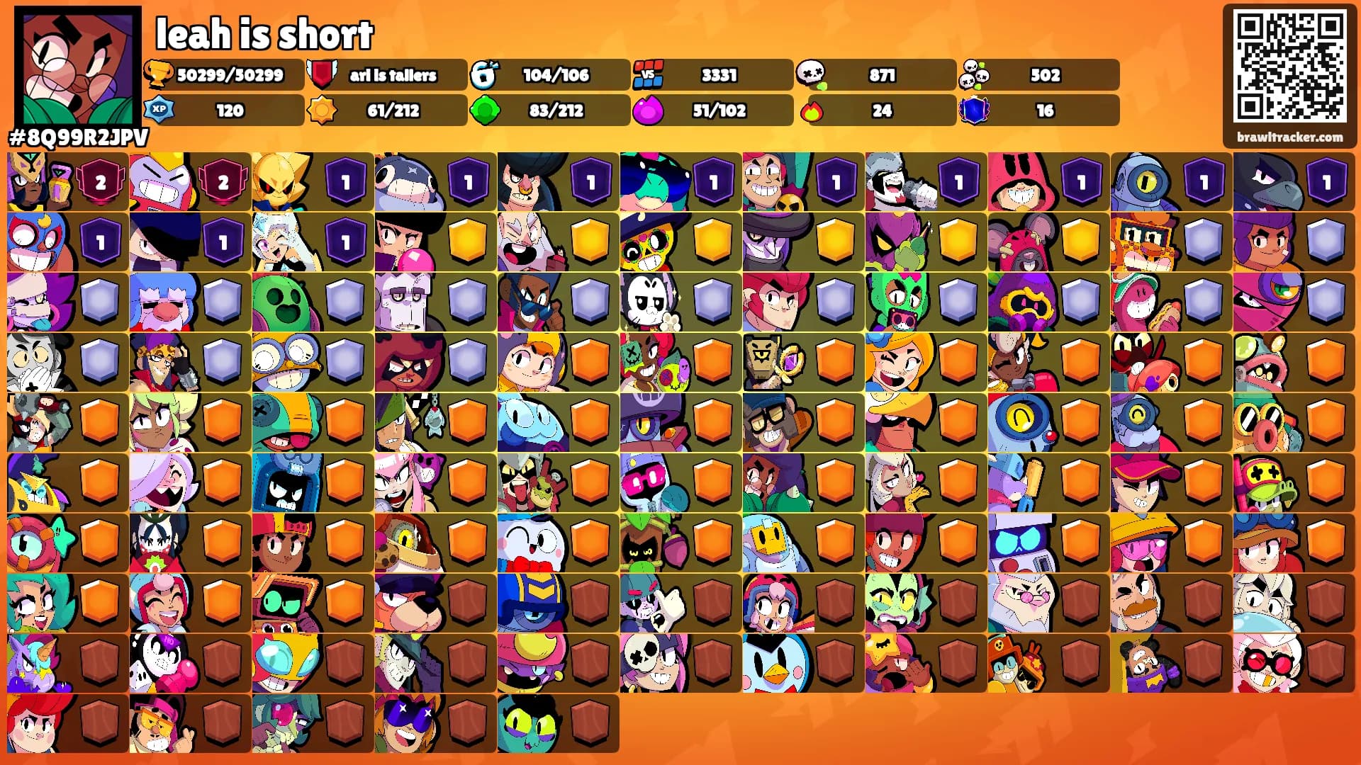 leah is short's Ranks